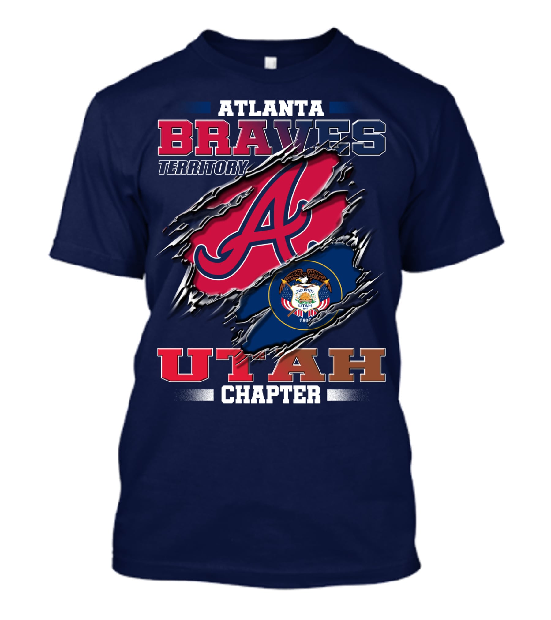 Atlanta Braves Territory Utah Chapter T-Shirt