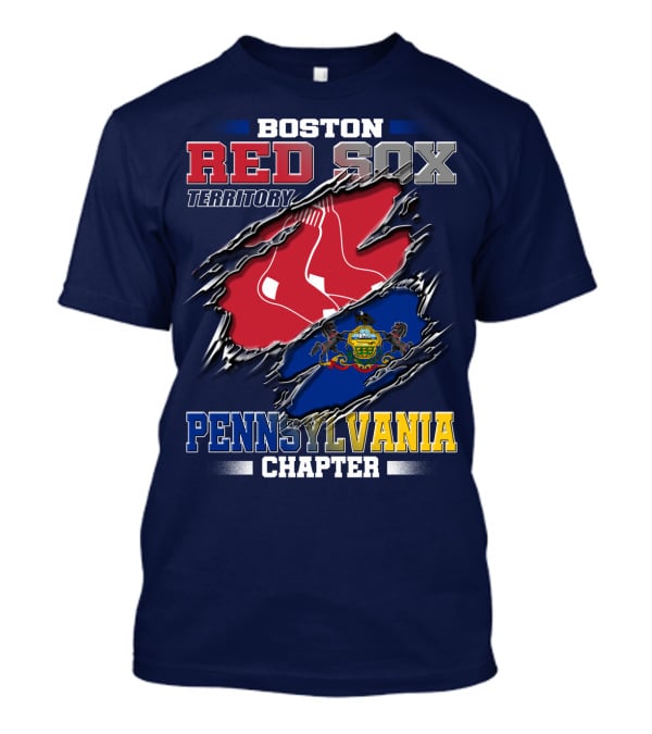 Boston Red Sox Territory Pennsylvania Chapter T-Shirt