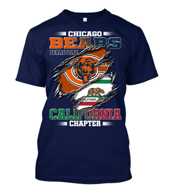 Chicago Bears Territory California Chapter T-Shirt