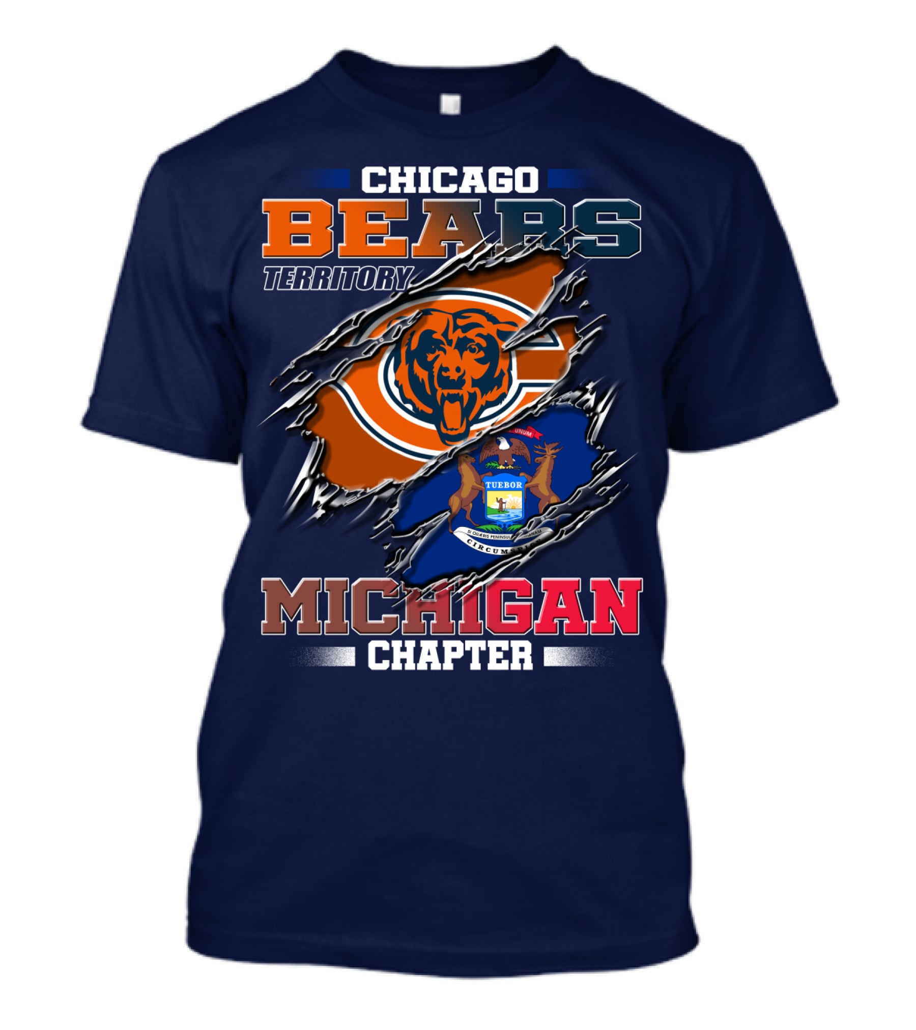 CHICAGO BEARS TERRITORY MICHIGAN CHAPTER T-Shirt
