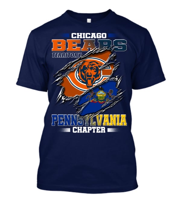 Chicago Bears Territory Pennsylvania Chapter T-Shirt