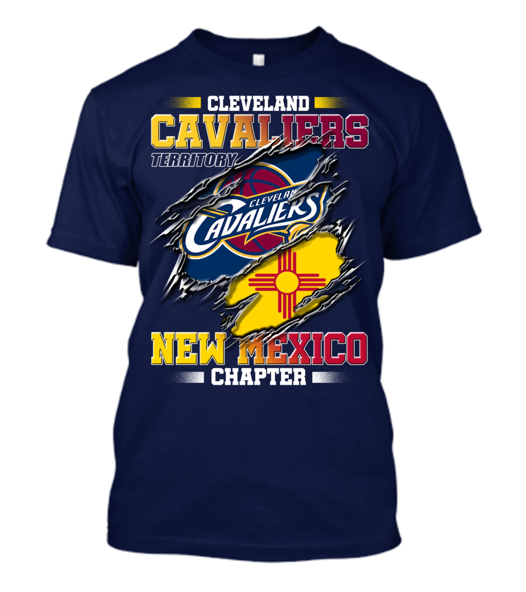 Cleveland Cavaliers Territory New Mexico Chapter T-Shirt