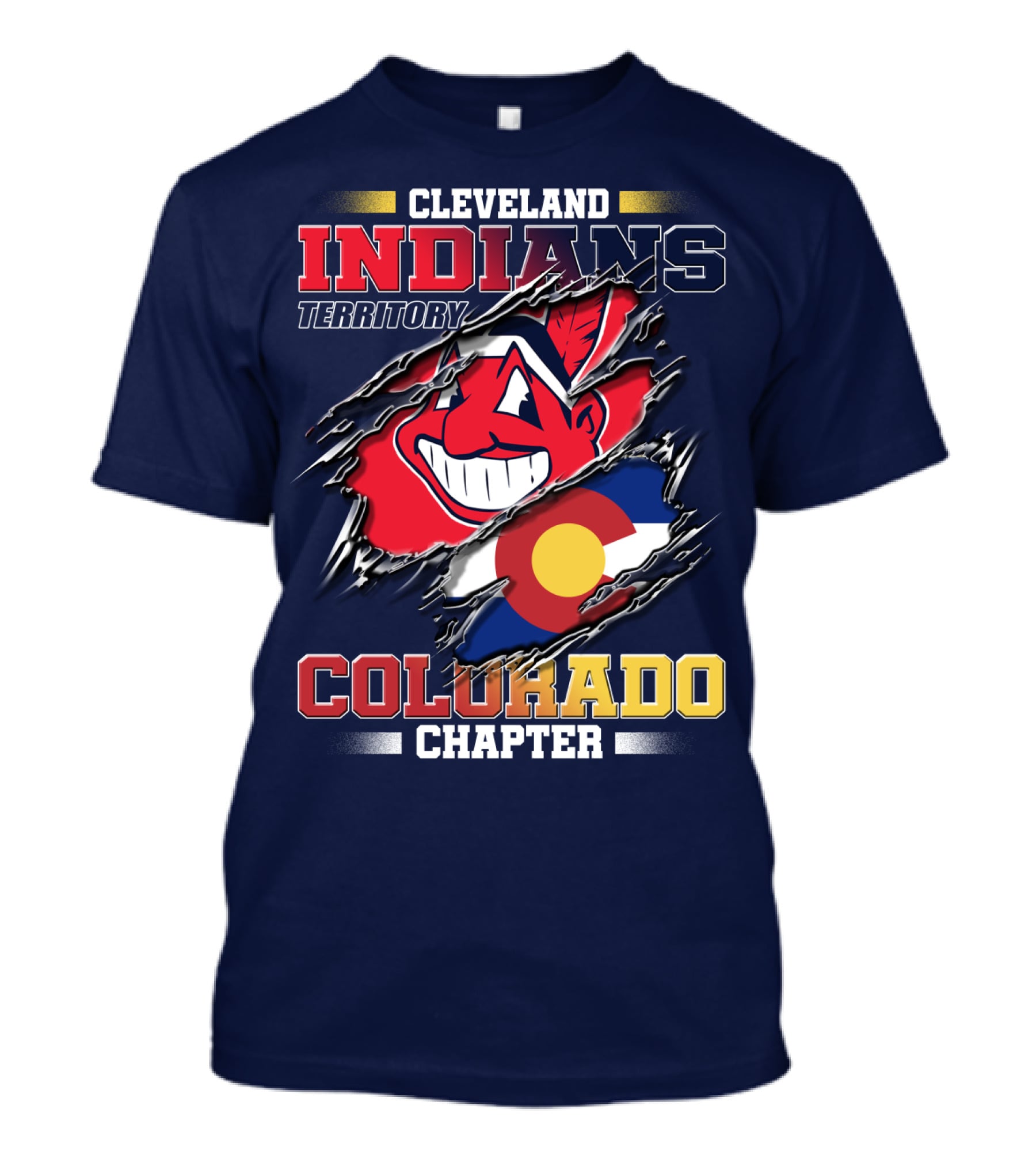 Cleveland Indians Territory Colorado Chapter T-Shirt