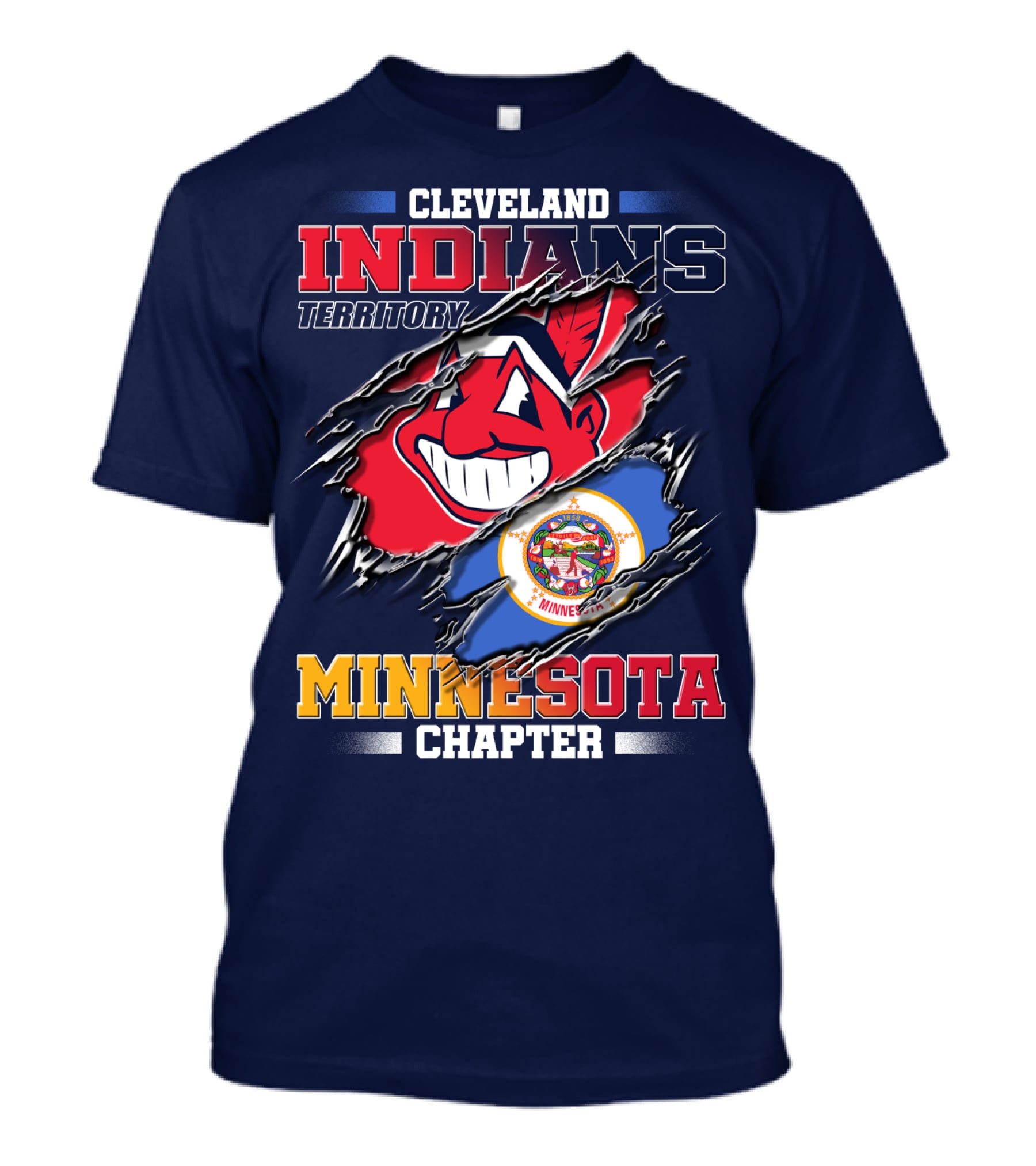 Cleveland Indians Territory Minnesota Chapter T-Shirt