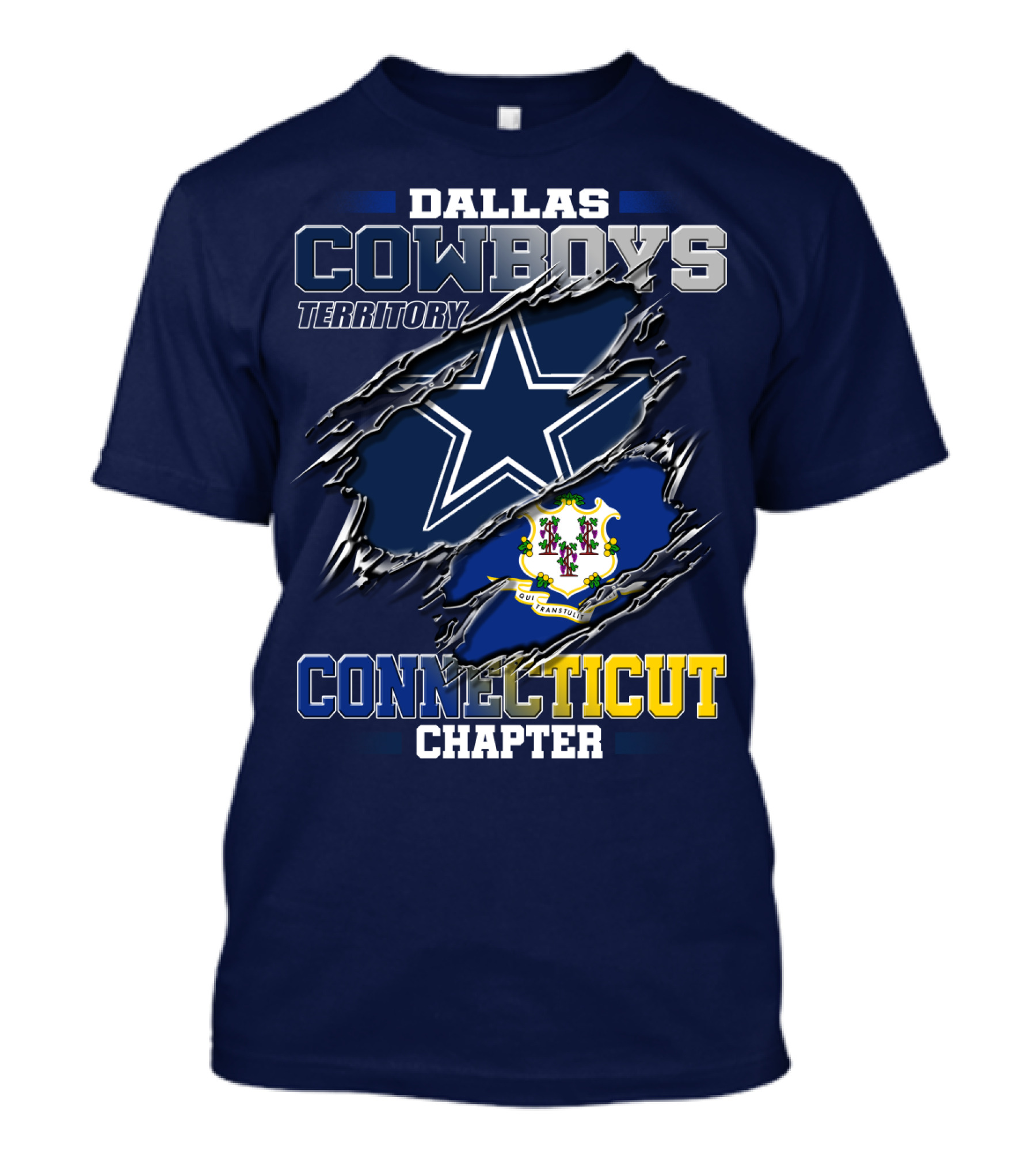 Dallas Cowboys Territory Connecticut Chapter T-Shirt