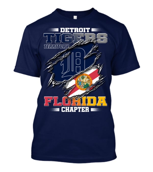 Detroit Tigers Territory Florida Chapter T-Shirt
