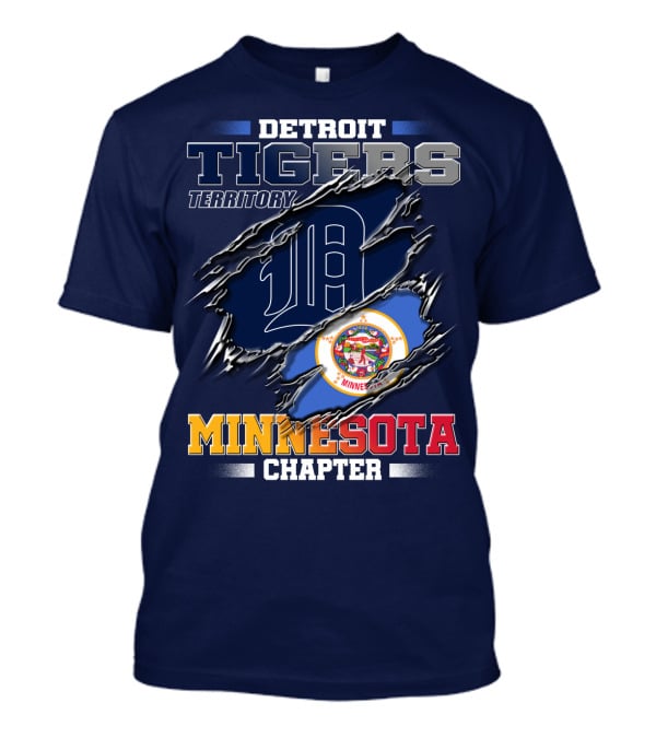 Detroit Tigers Territory Minnesota Chapter T-Shirt
