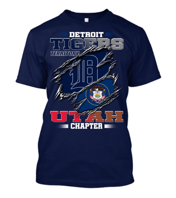 Detroit Tigers Territory Utah Chapter T-Shirt