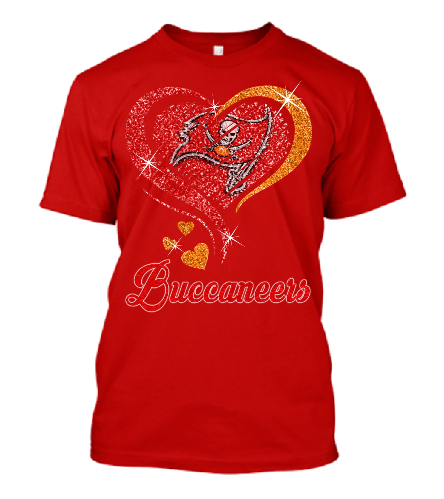 Buccaneers Heart T-Shirt