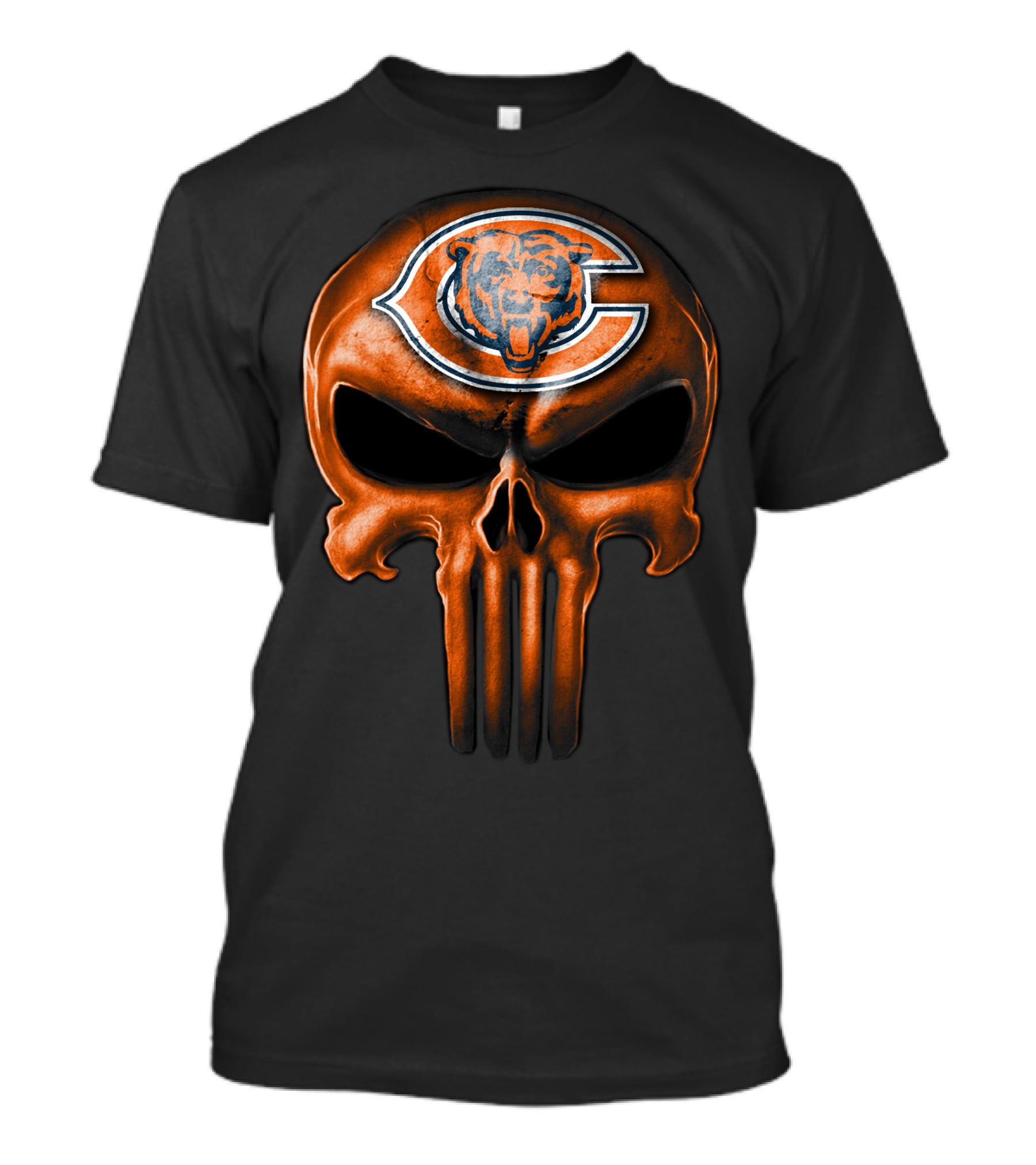 Chicago Bears Skull T-Shirt