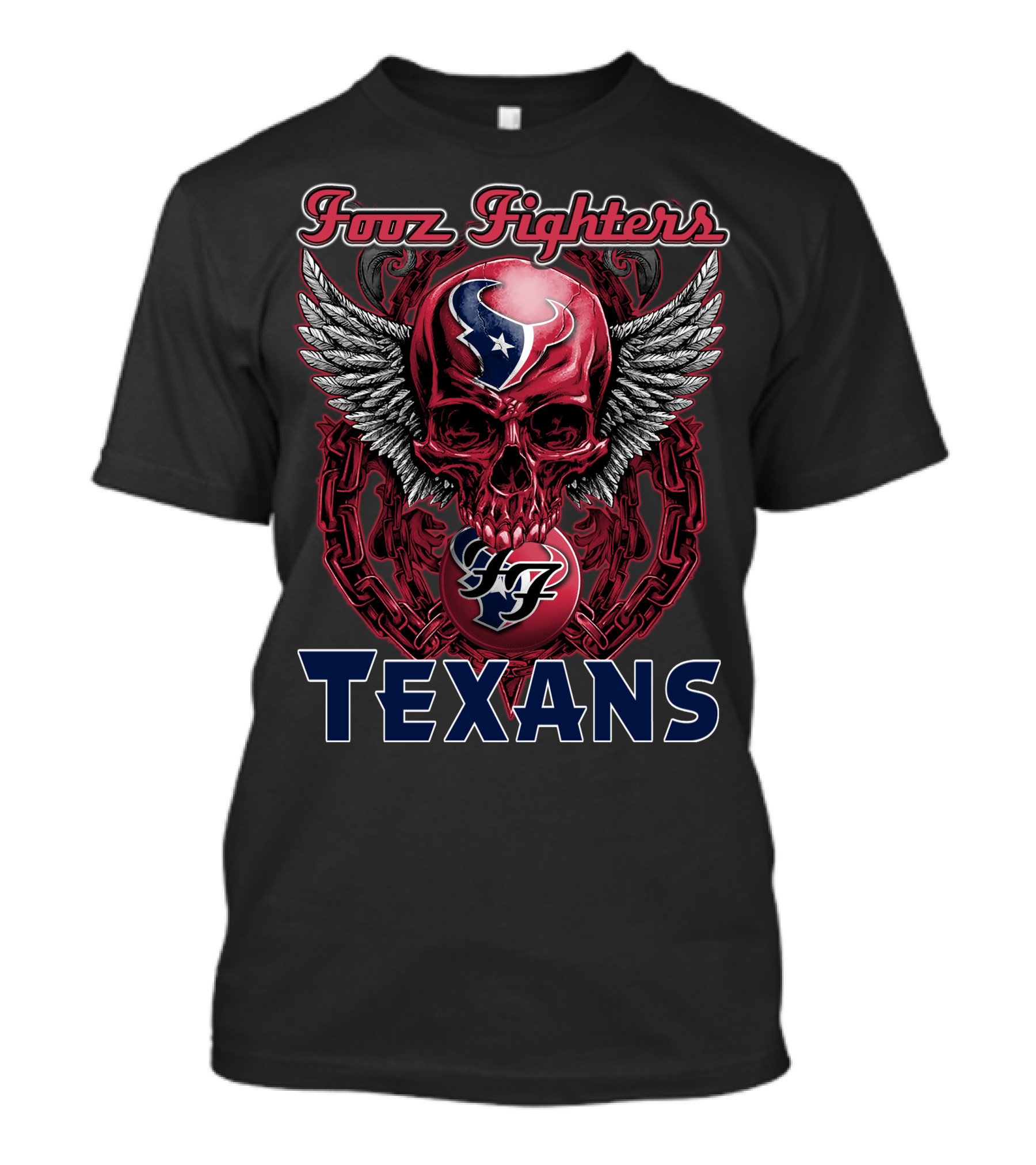 Fooz Fighters Houston Texans T-Shirt