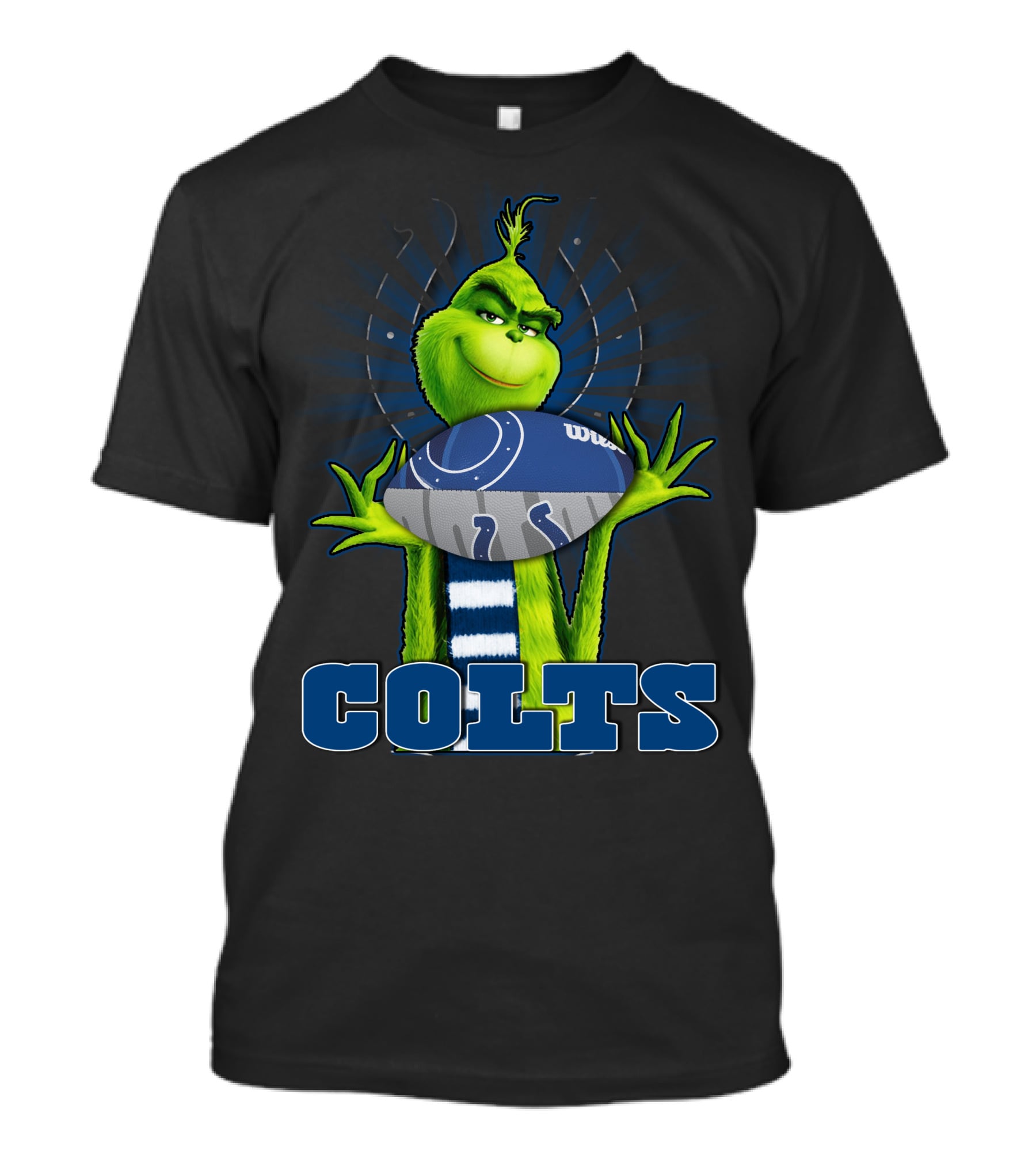 Grinch Indianapolis Colts Football T-Shirt