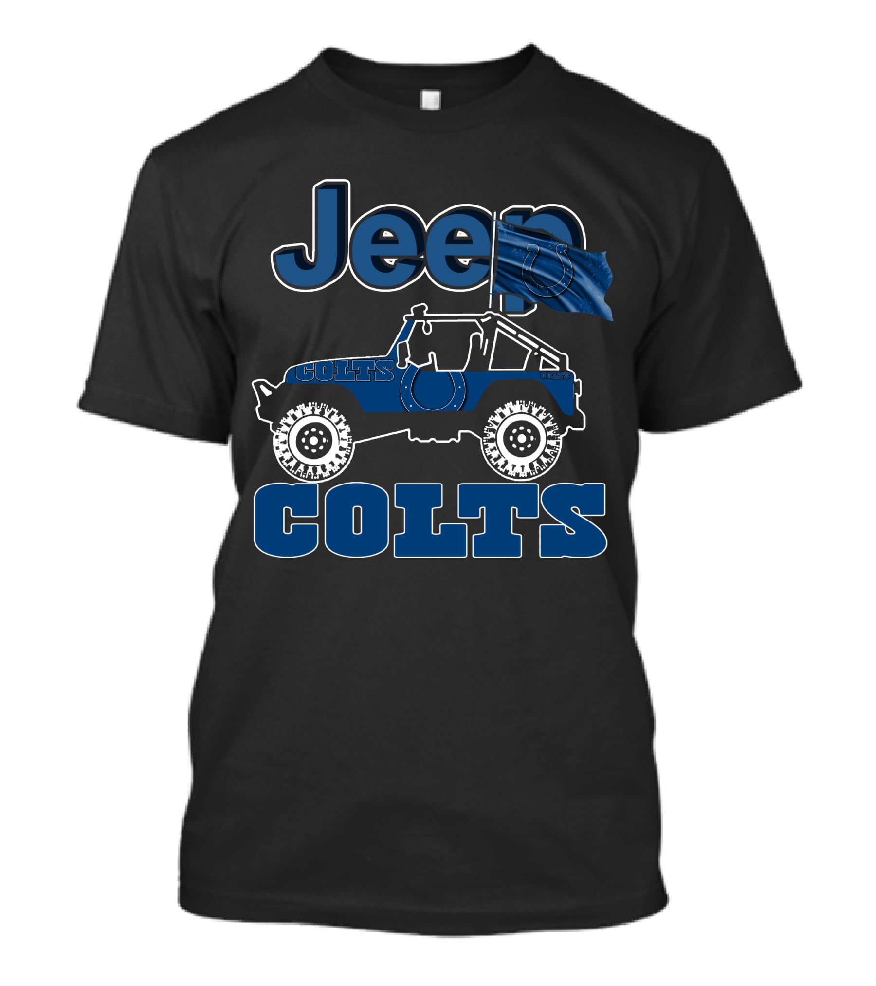 Jeep Colts Indianapolis NFL Fan Gear T-Shirt