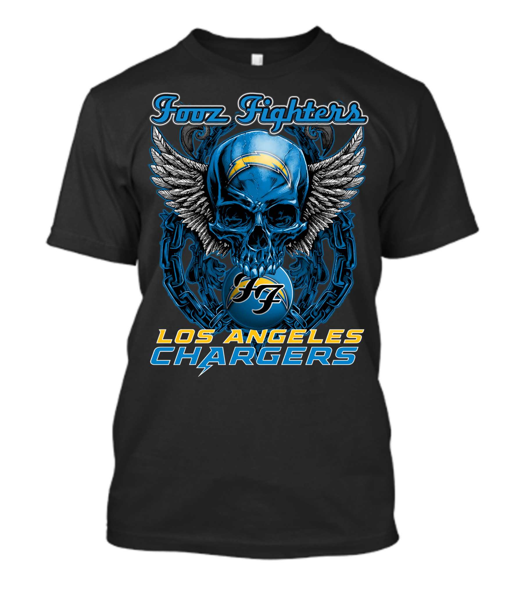 Foo Fighters Los Angeles Chargers T-Shirt