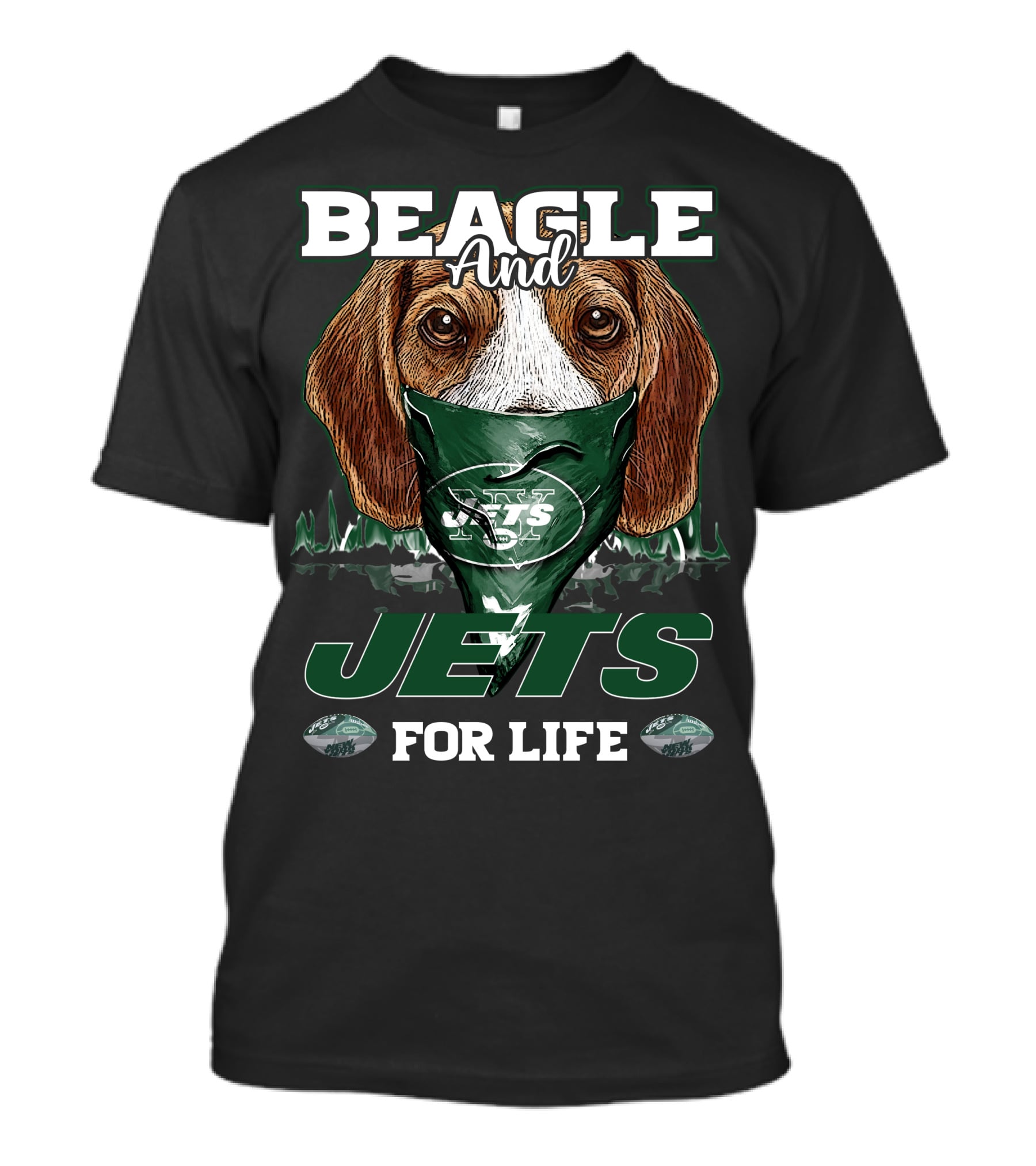 Beagle And Jets For Life T-Shirt