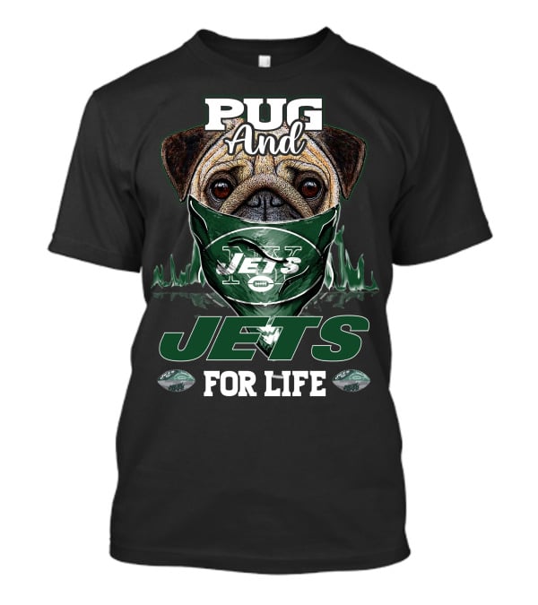 Pug And Jets For Life T-Shirt