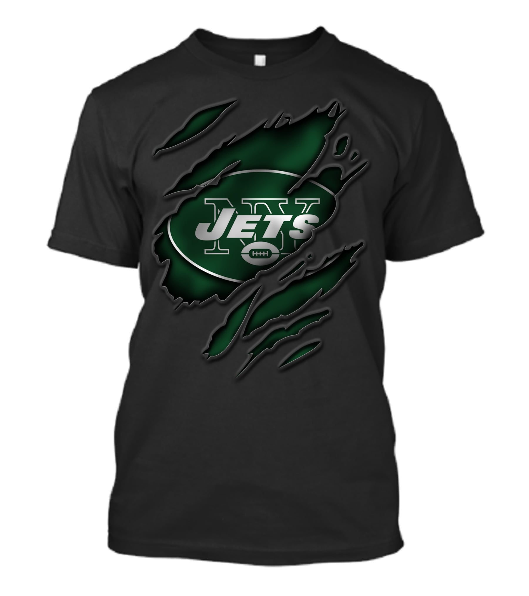 Torn V3 New York Jets Football T-Shirt