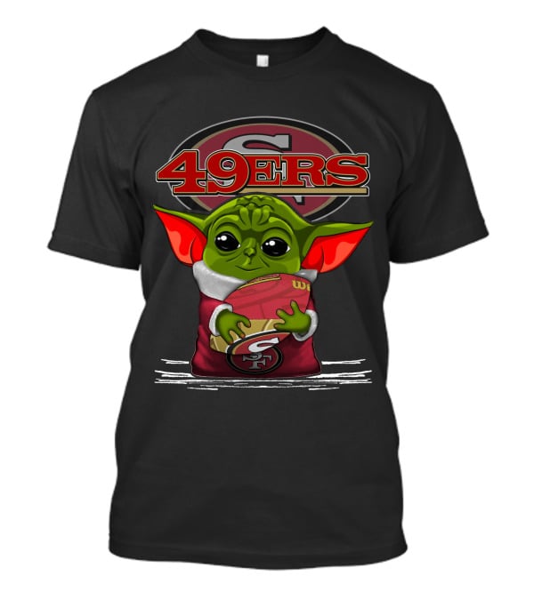 Yoda V3 Baby Alien Football San Francisco 49ers T-Shirt