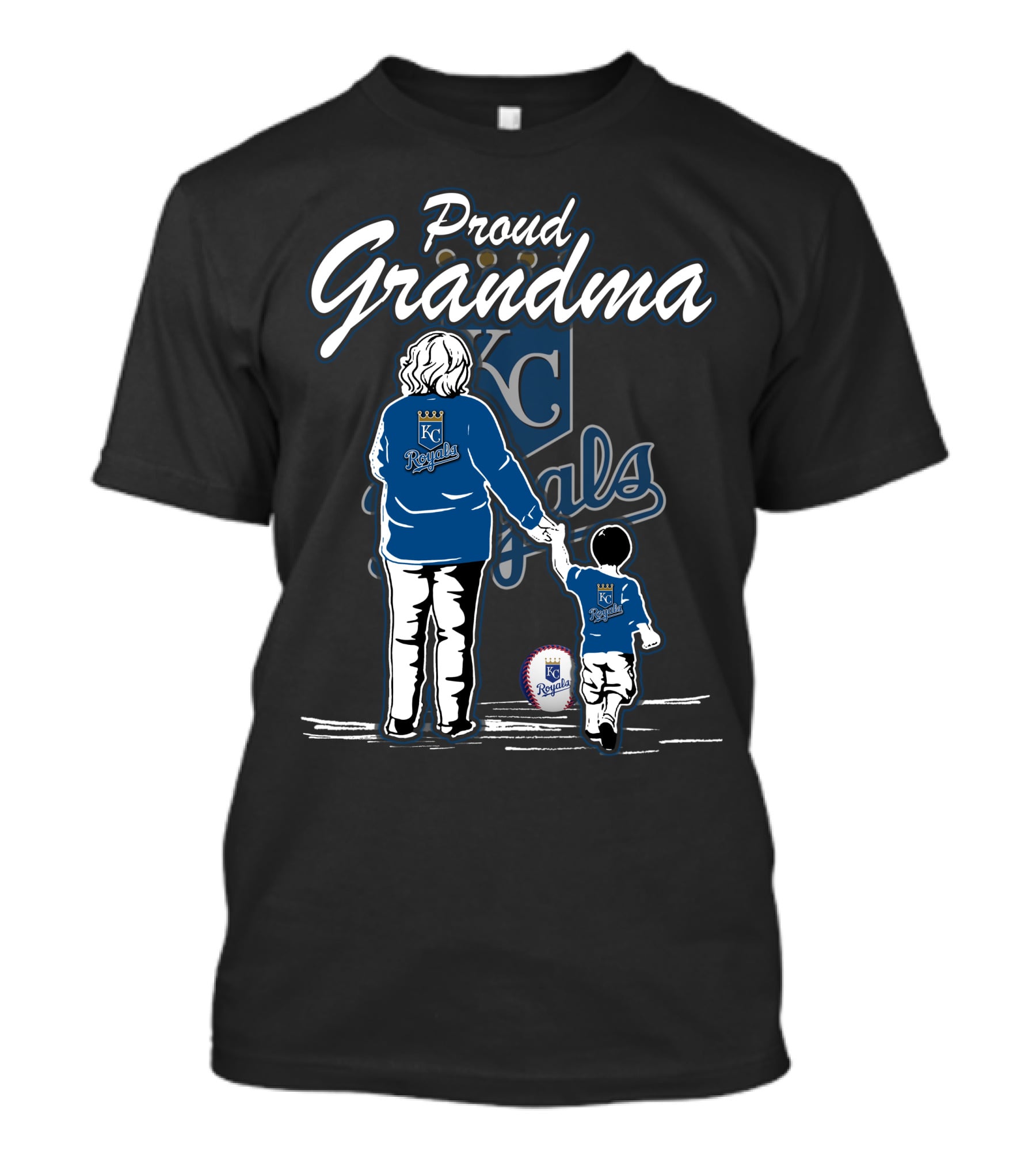 Proud Grandma Kansas City Royals KC Royals T-Shirt