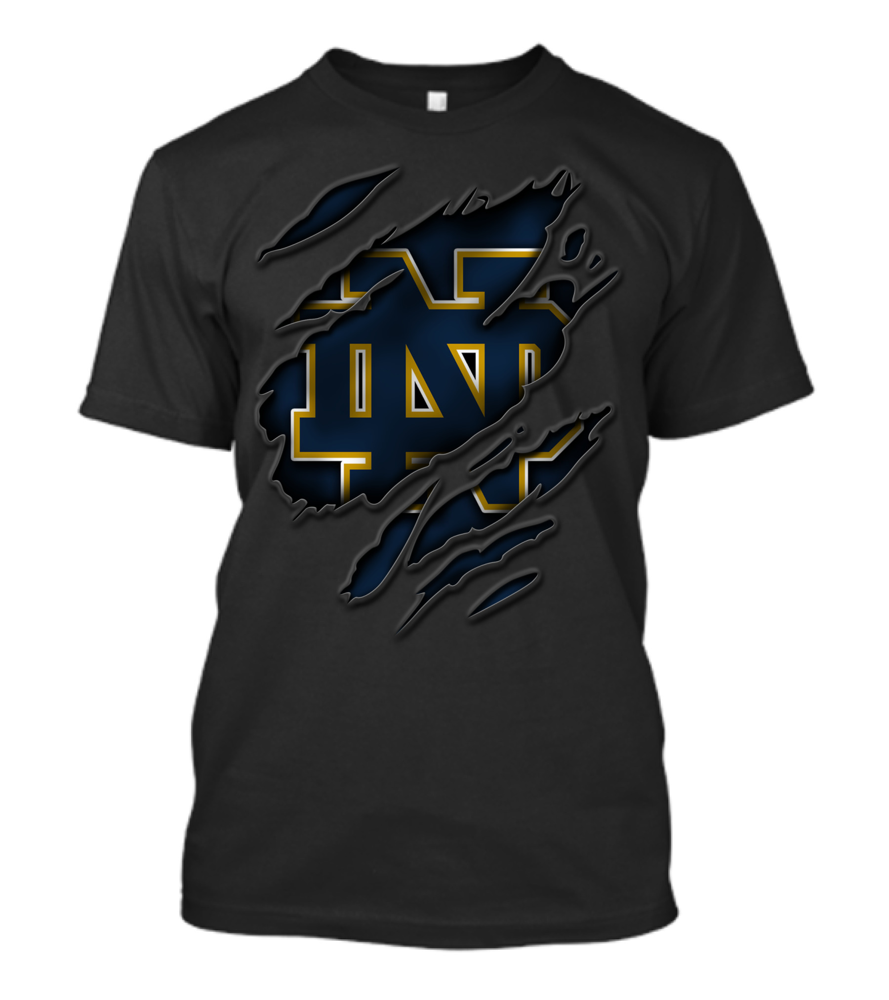 Notre Dame Fighting Irish Claw Marks T-Shirt