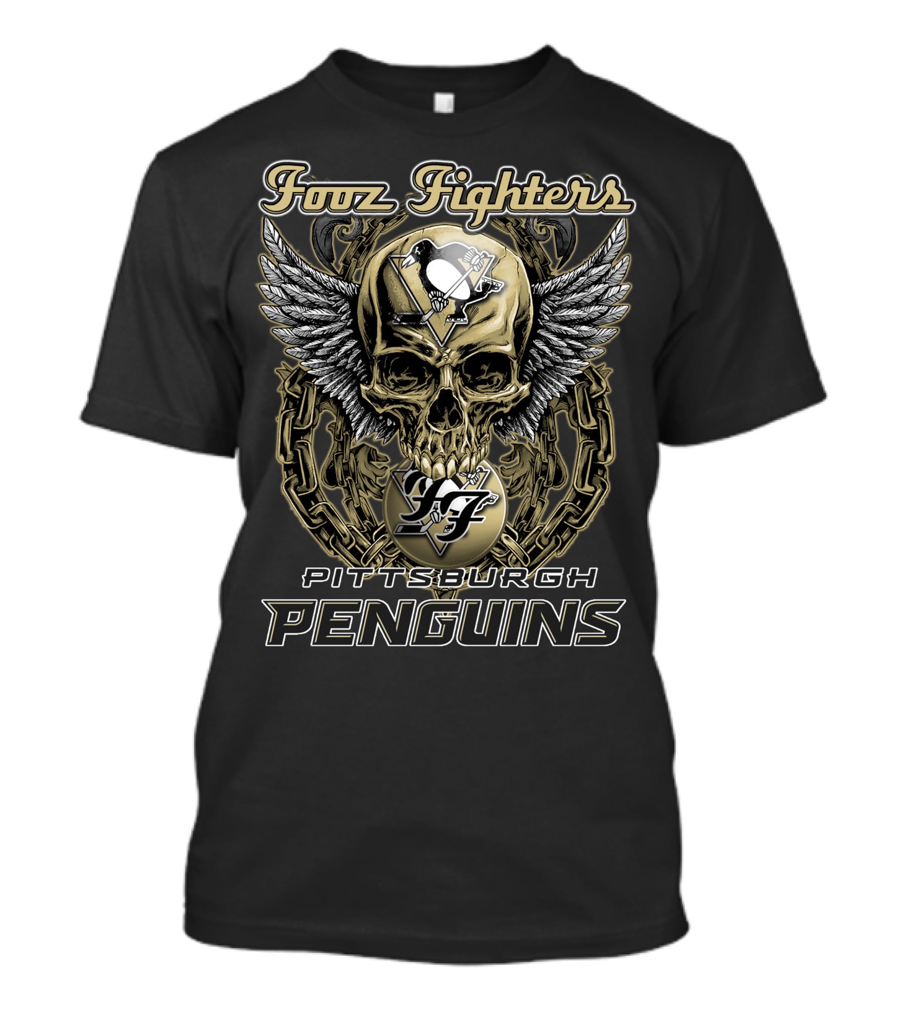 Fooz Fighters Pittsburgh Penguins T-Shirt