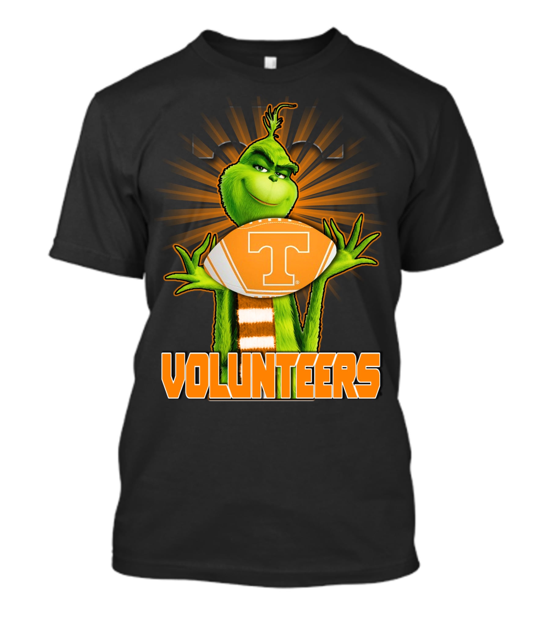 Grinch Volunteers Tennessee Football T T-Shirt