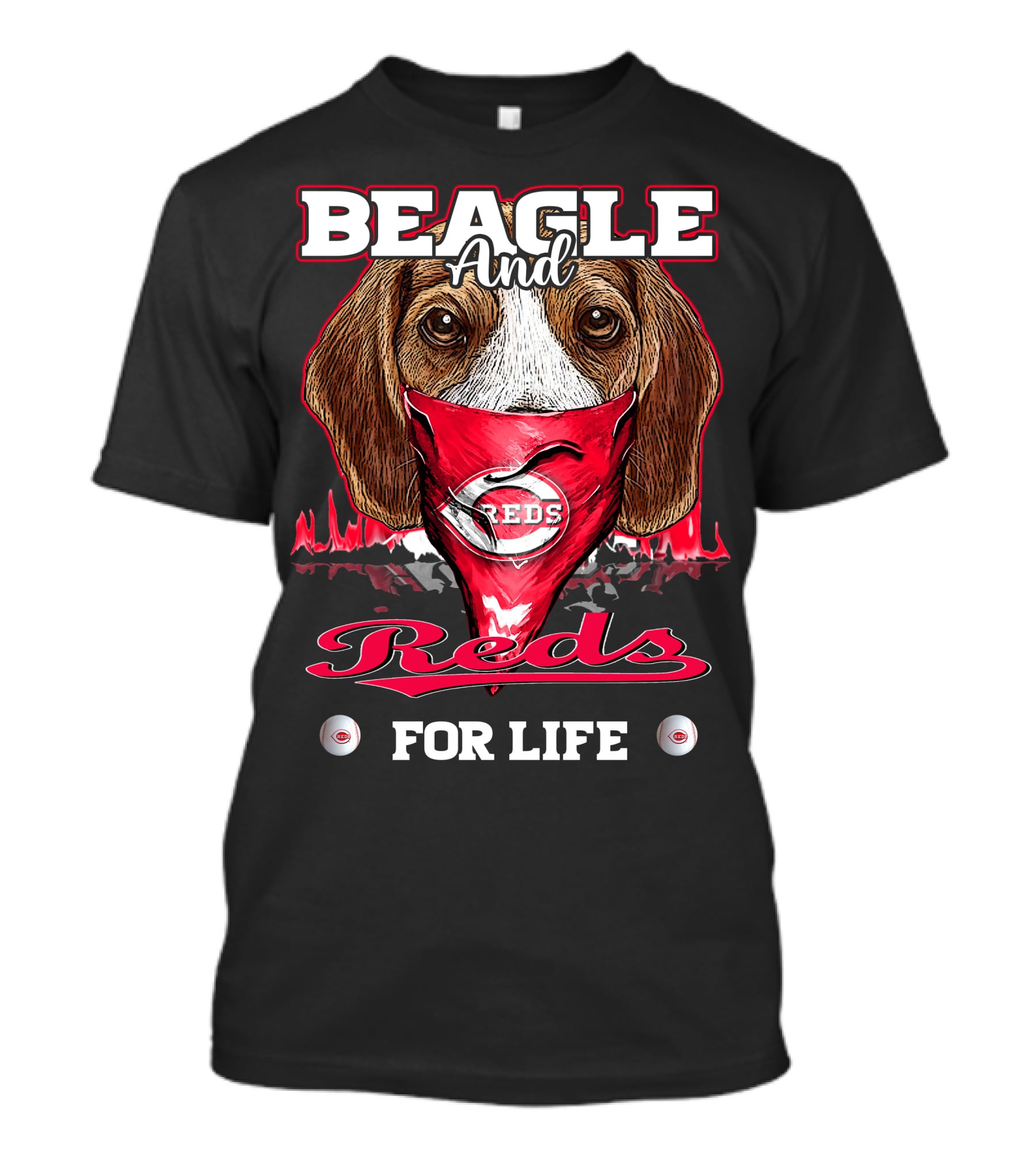 Beagle And Reds For Life T-Shirt