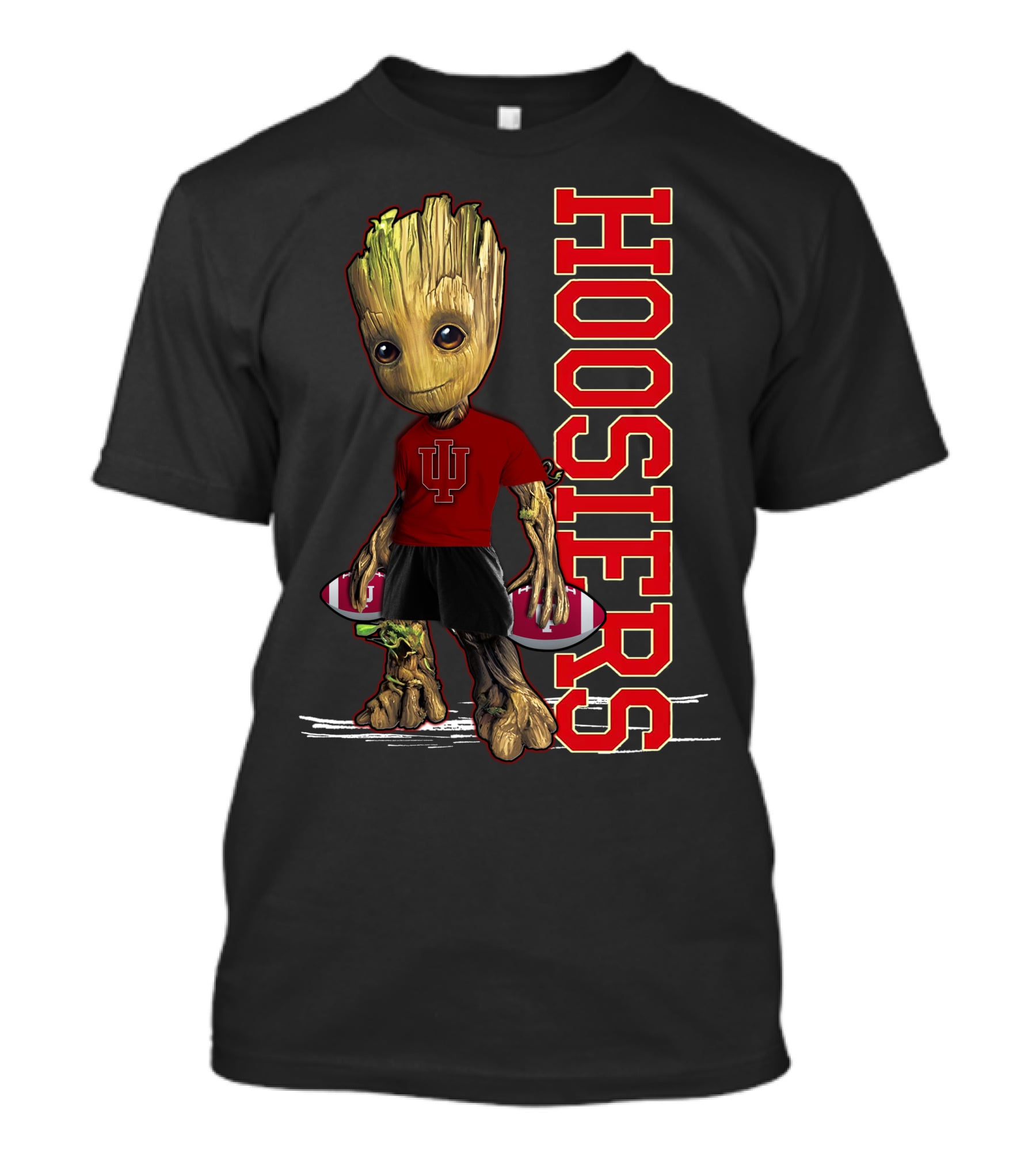 Groot Indiana Hoosiers Football T-Shirt