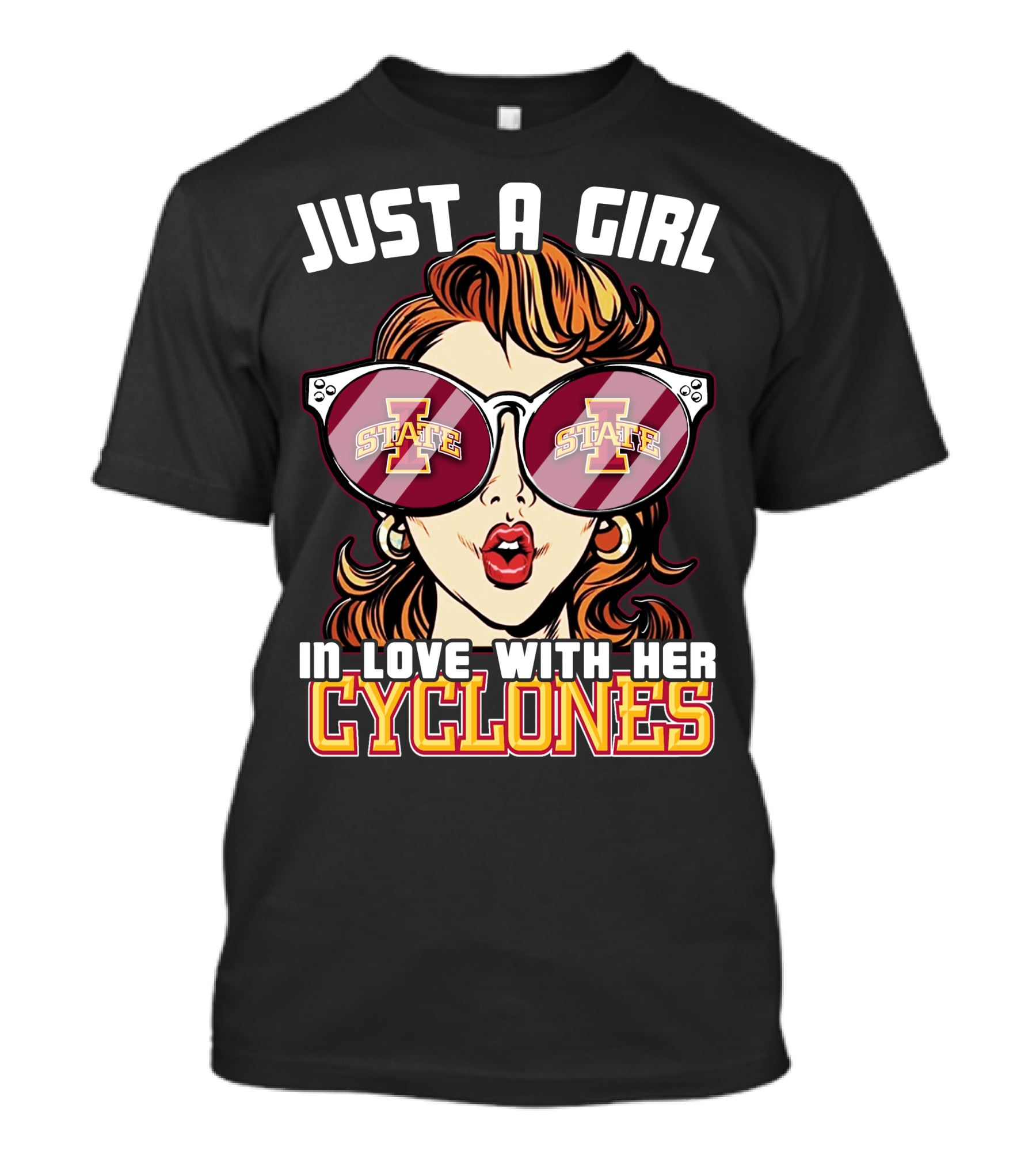 Just A Girl In Love With Her Iowa State Cyclones T-Shirt