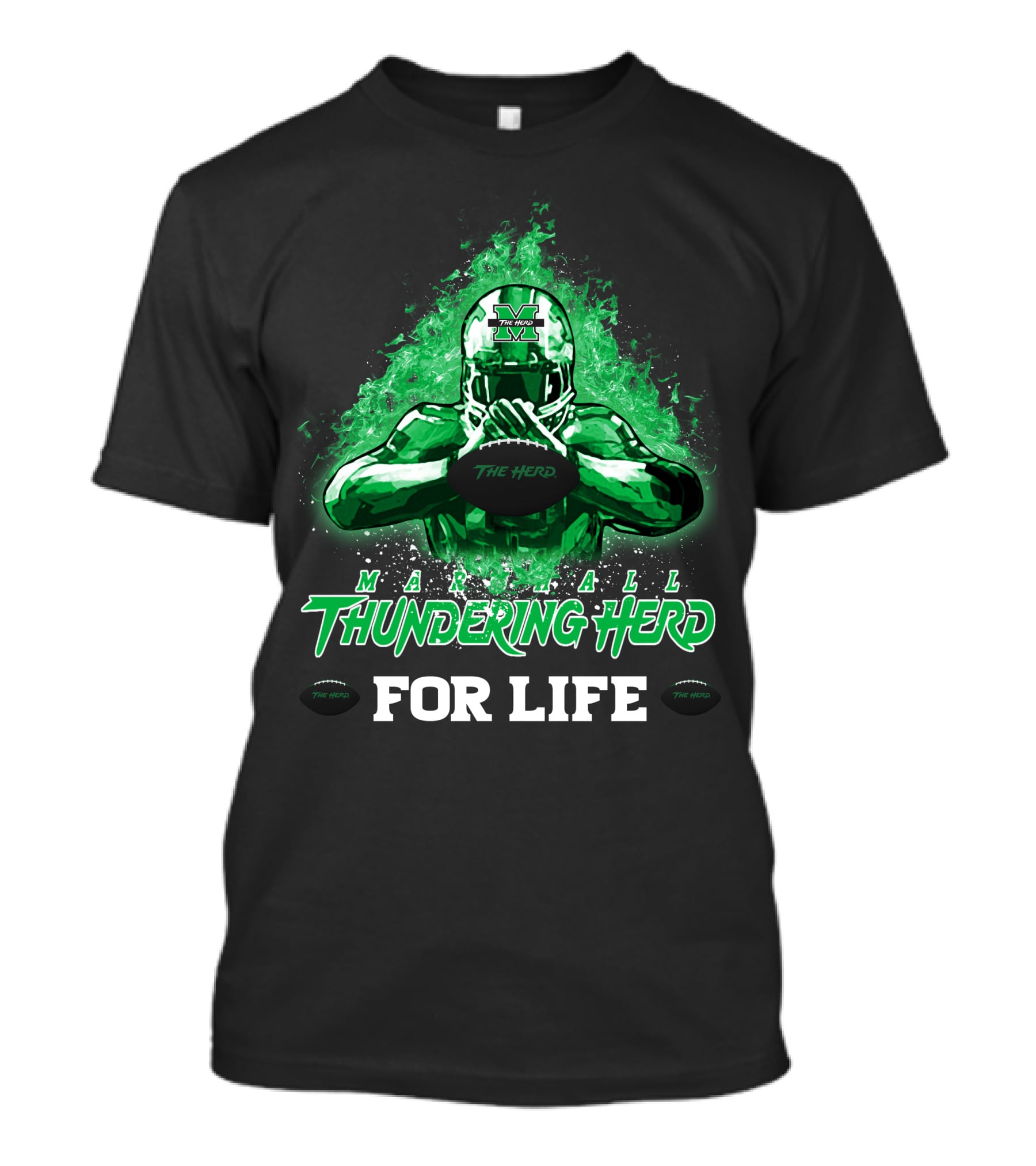 Marshall Thundering Herd The Herd For Life T-Shirt