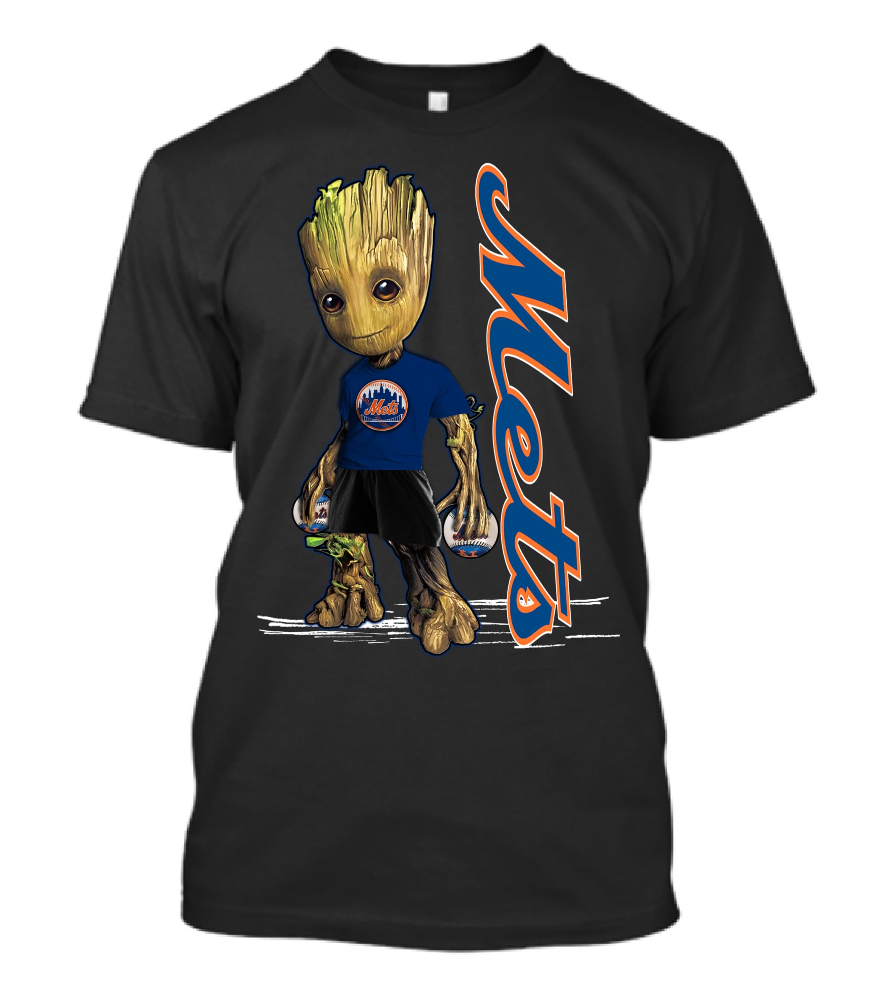 Groot Mets Baseball Fan New York Mets T-Shirt