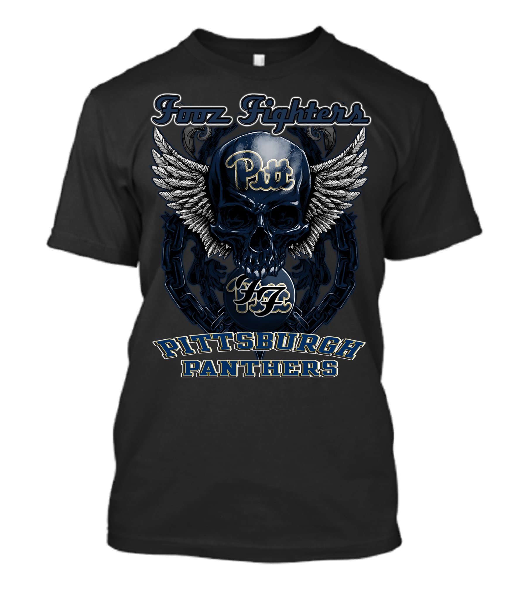 Foo Fighters Pitt Pittsburgh Panthers T-Shirt