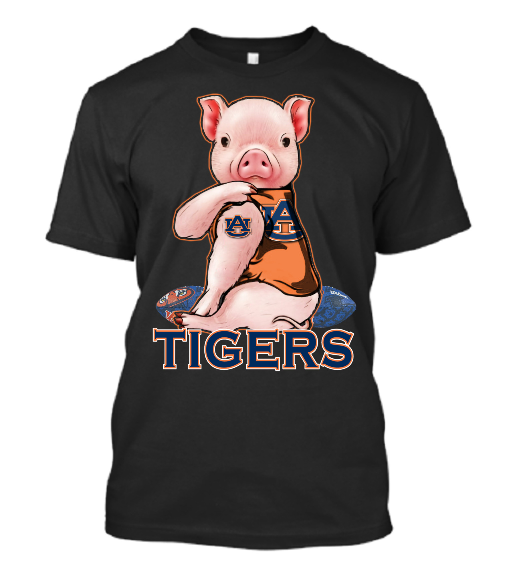 Auburn Tigers Pig AJ T-Shirt