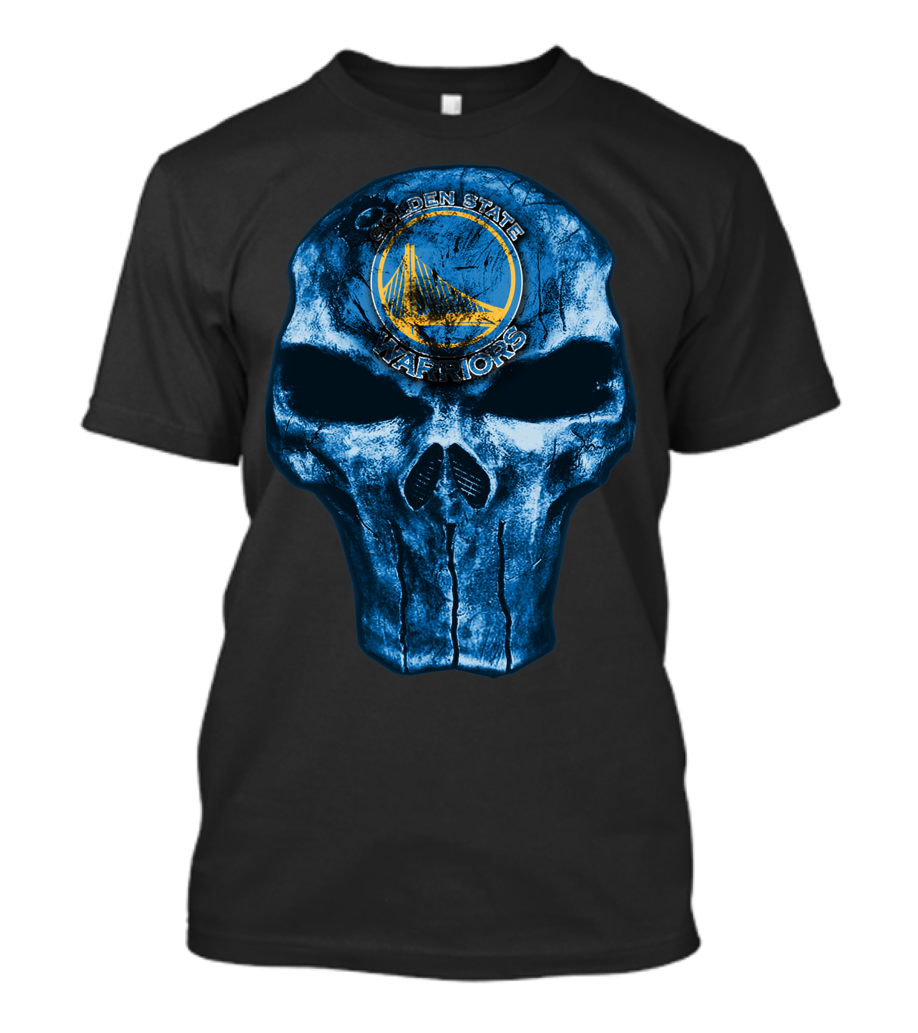 Skull Golden State Warriors Basketball T-Shirt