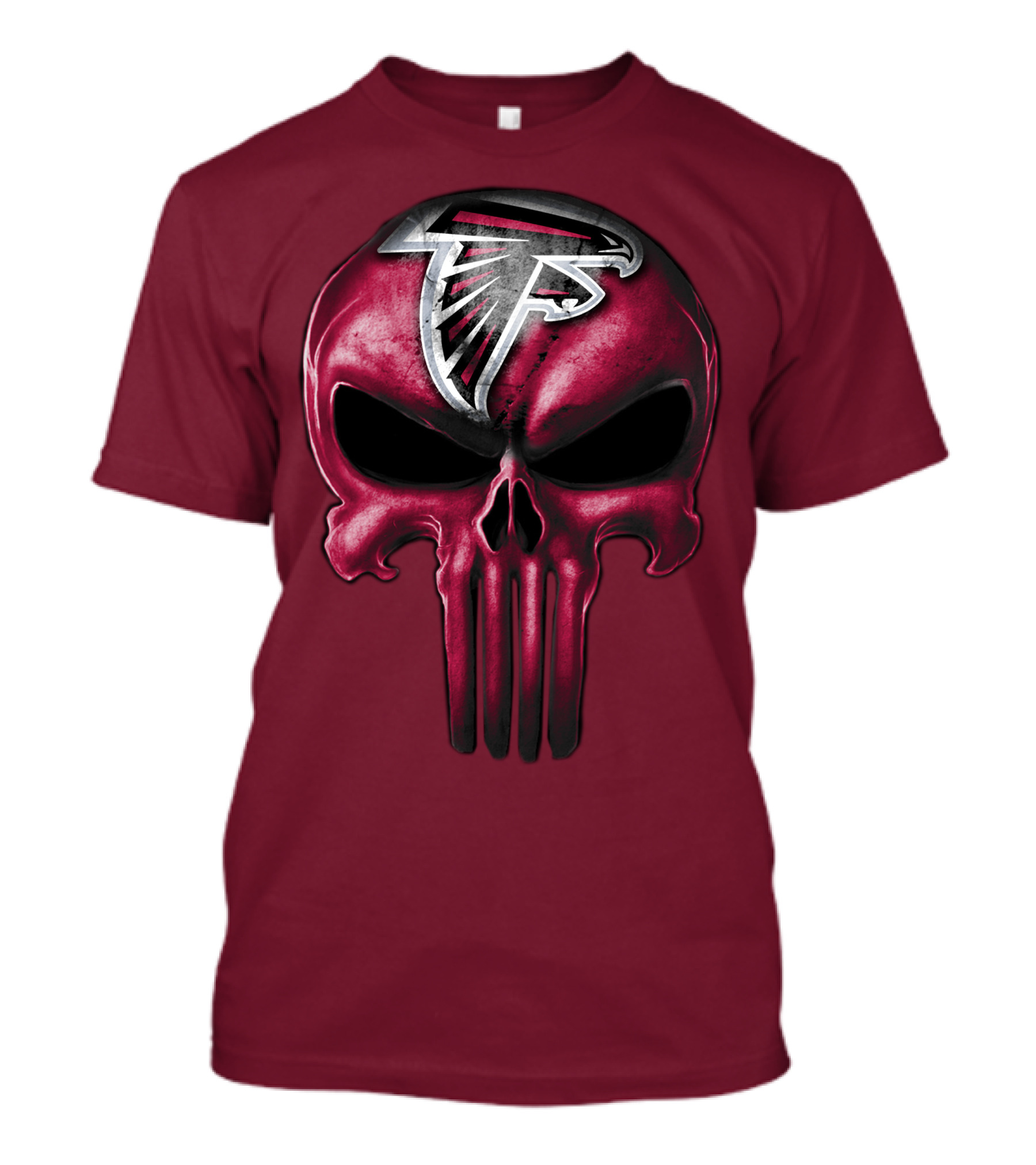 Atlanta Falcons Skull T-Shirt