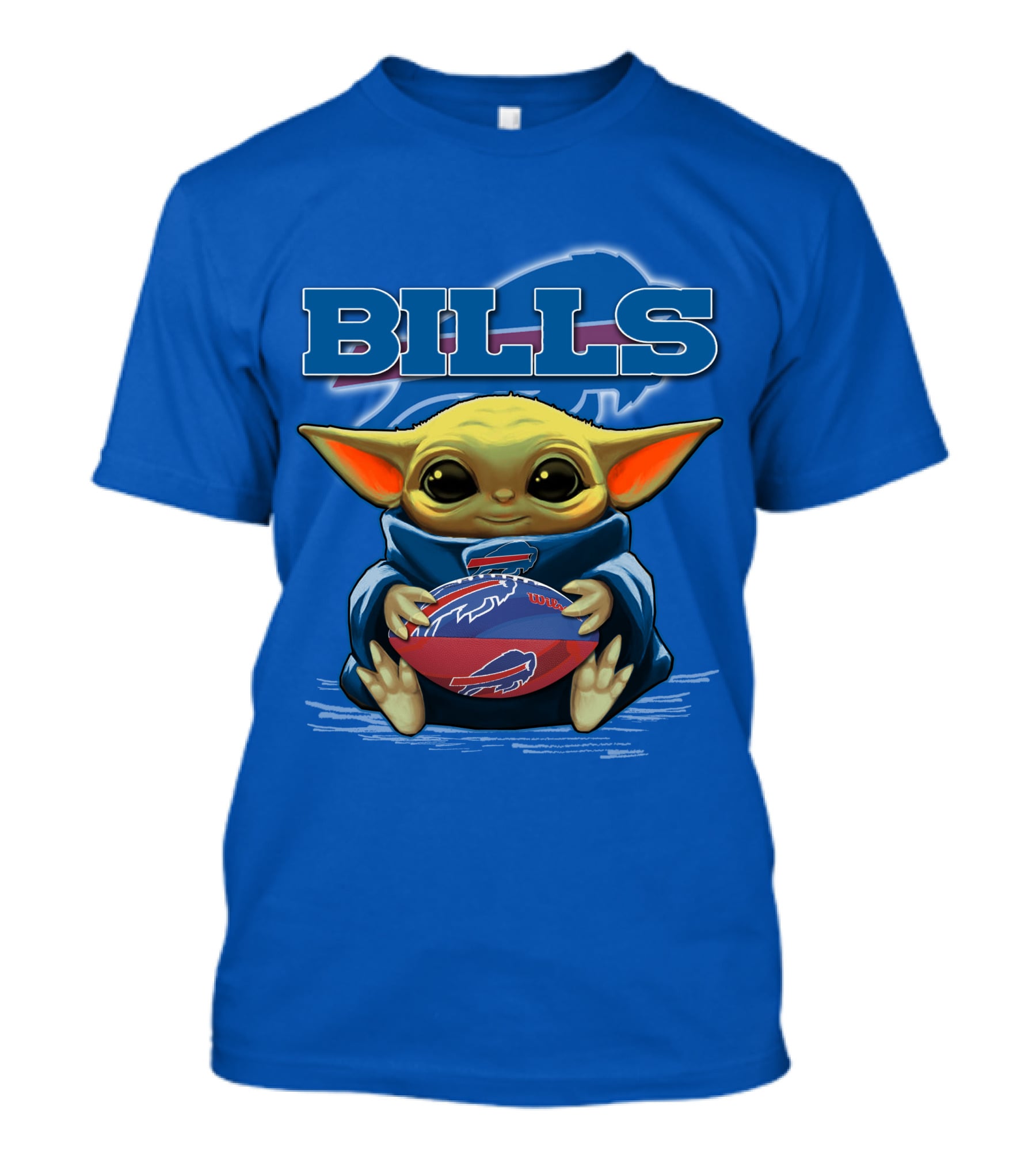 Buffalo Bills Yoda Football T-Shirt