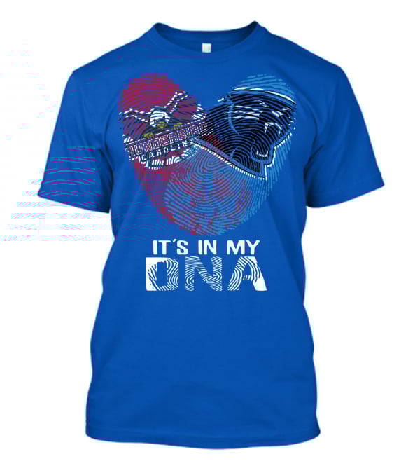 Carolina Panthers Tampa Bay Buccaneers It's In My Dna T-Shirt