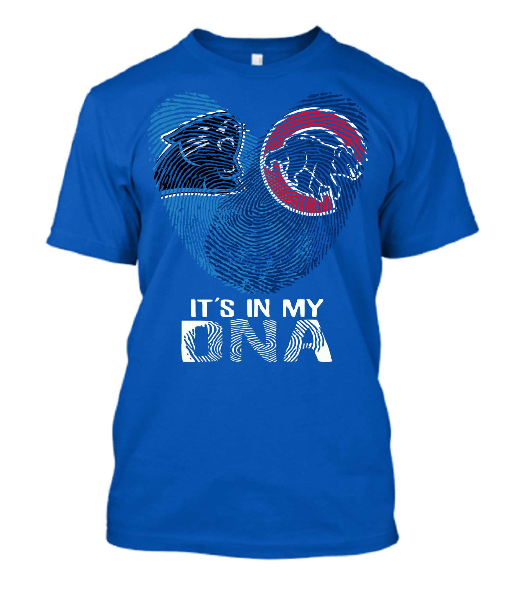 Carolina Panthers Buffalo Bills It's In My Dna T-Shirt