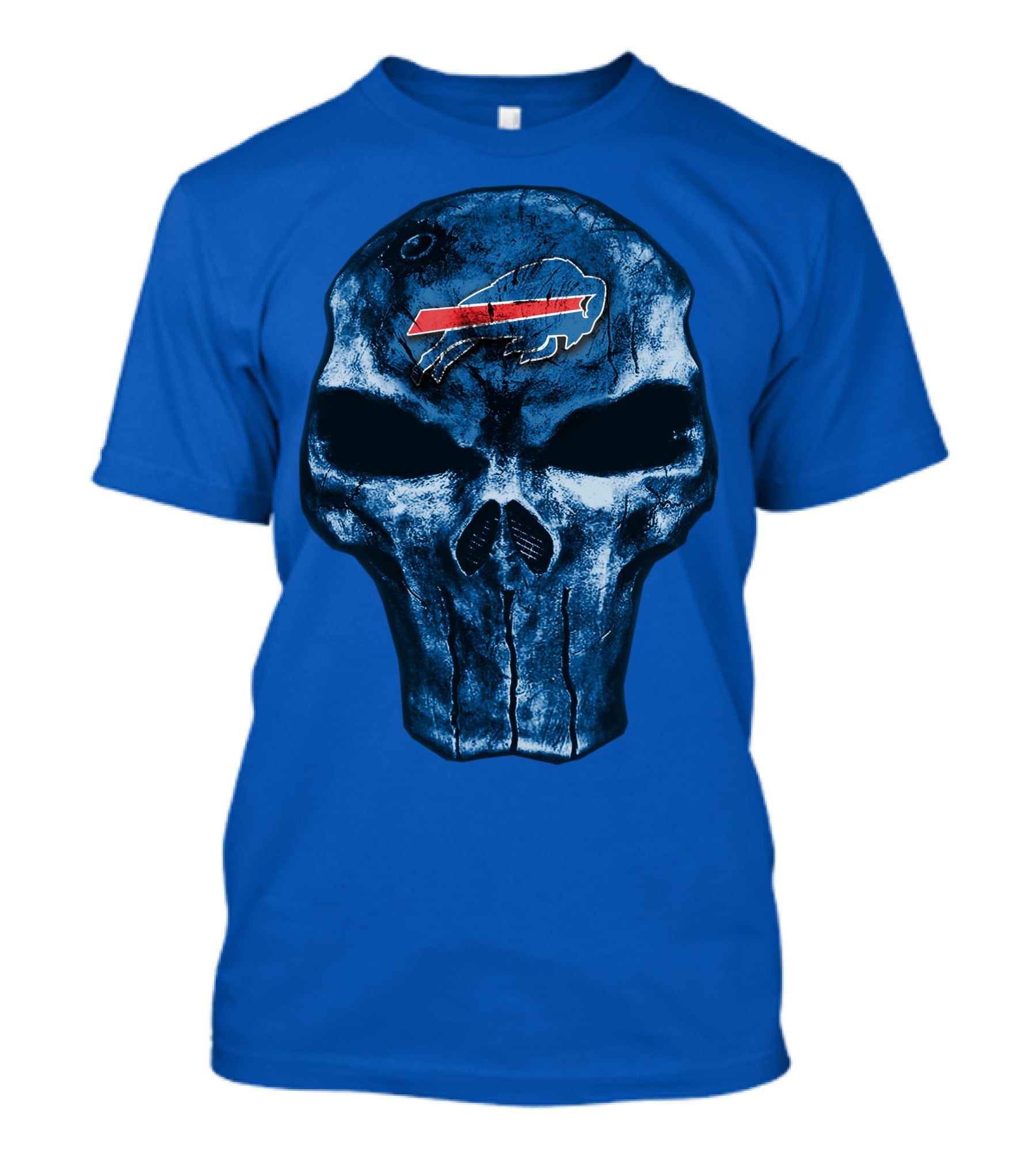 Buffalo Bills Skull Fan T-Shirt