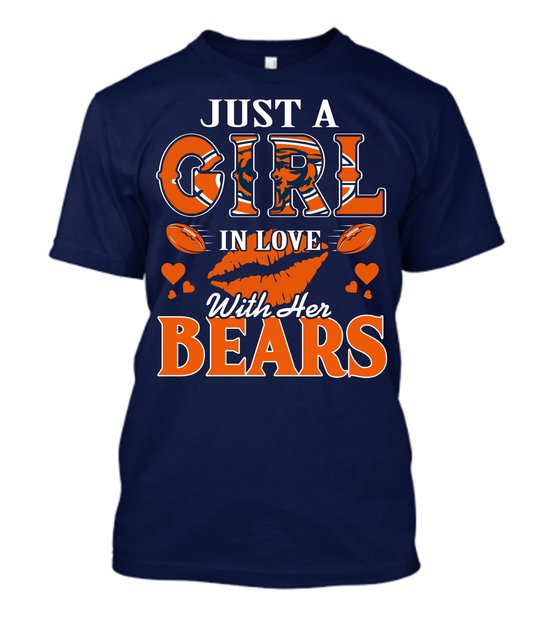 Just A Girl In Love With Her Bears T-Shirt