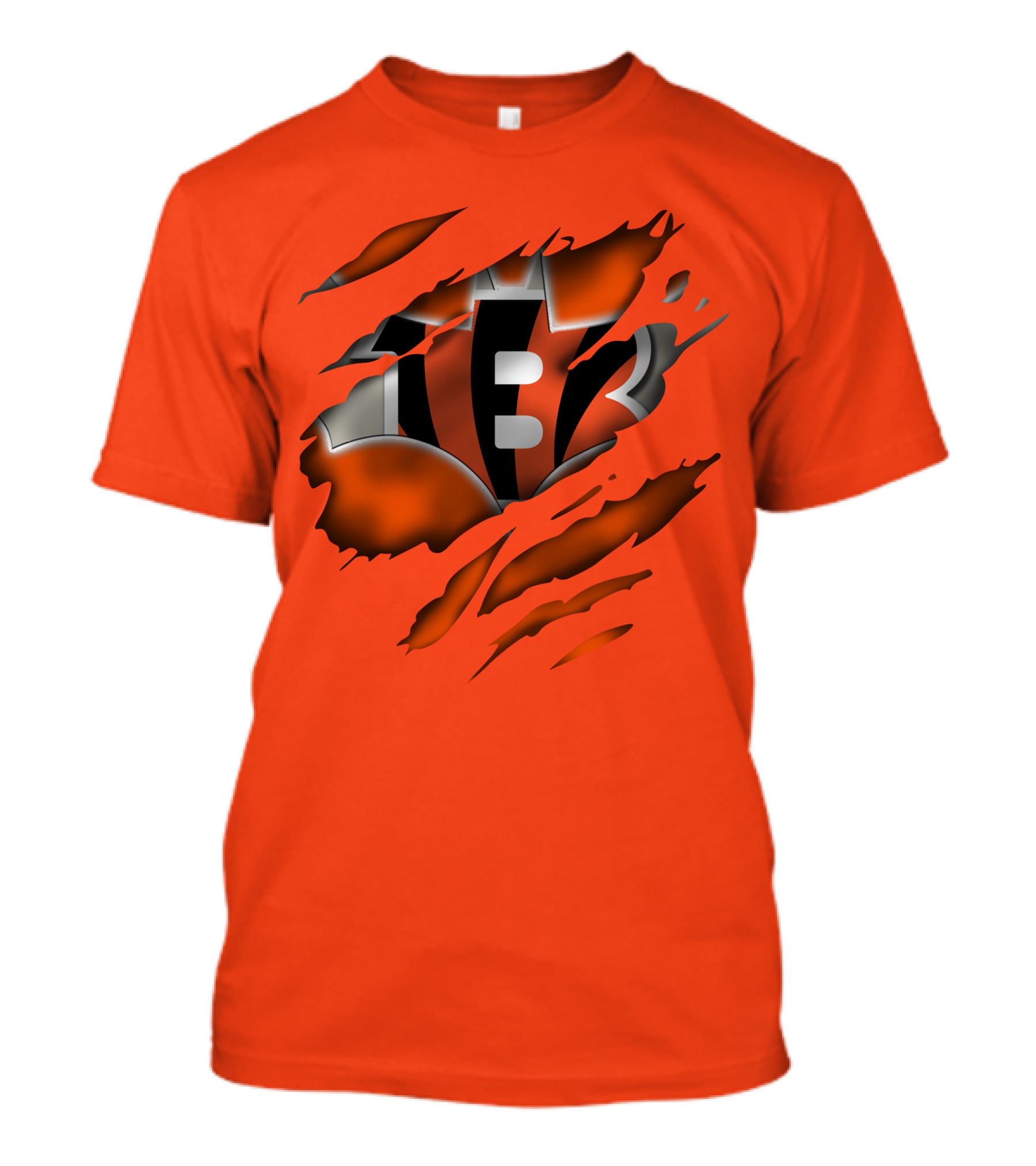 Cincinnati Bengals Tiger Stripes T-Shirt