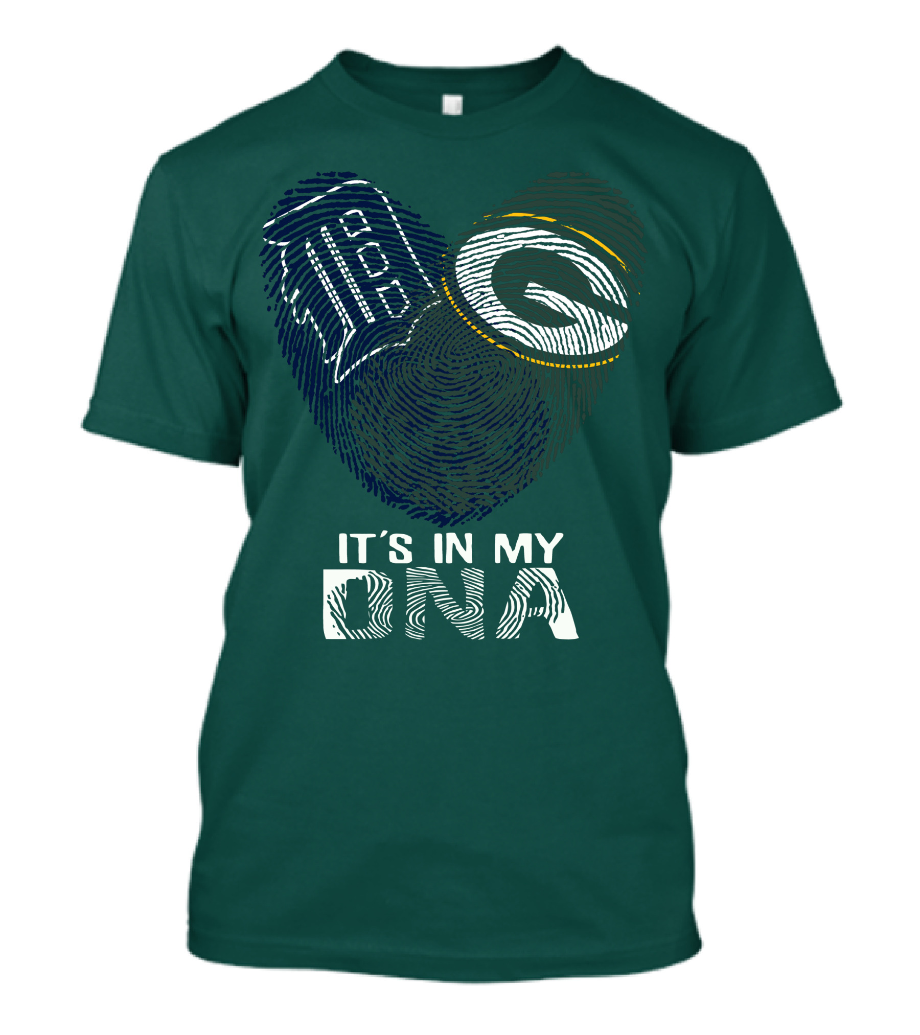 It's In My Dna Green Bay Packers 86 T-Shirt