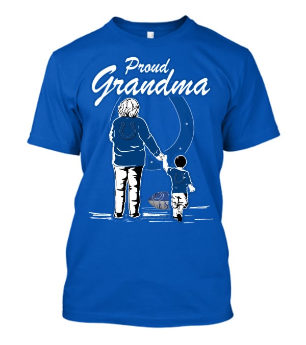 Proud Grandma Indianapolis Colts Fan Connection Commitment T-Shirt