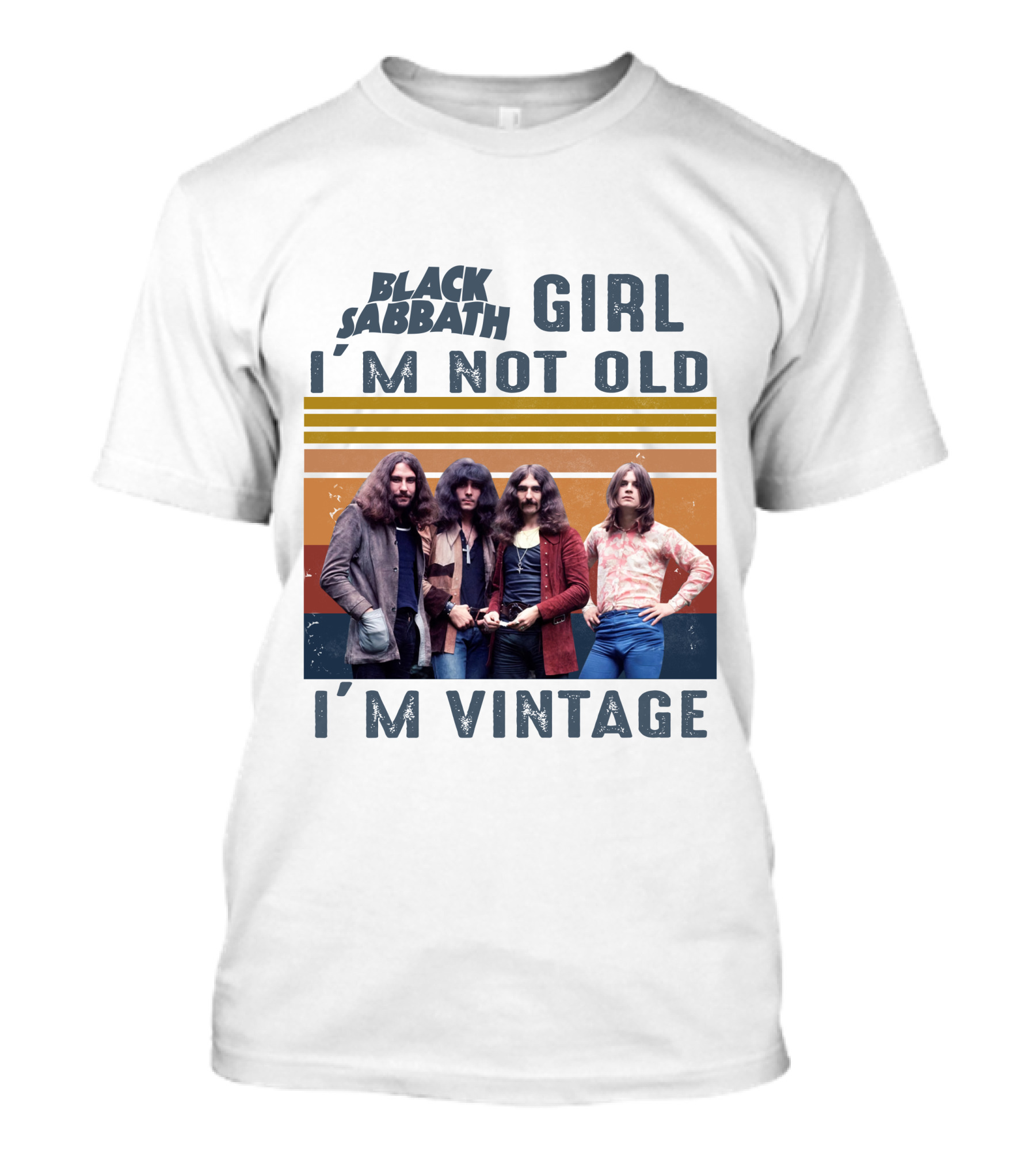 Black Sabbath Girl I'm Not Old I'm Vintage T-Shirt