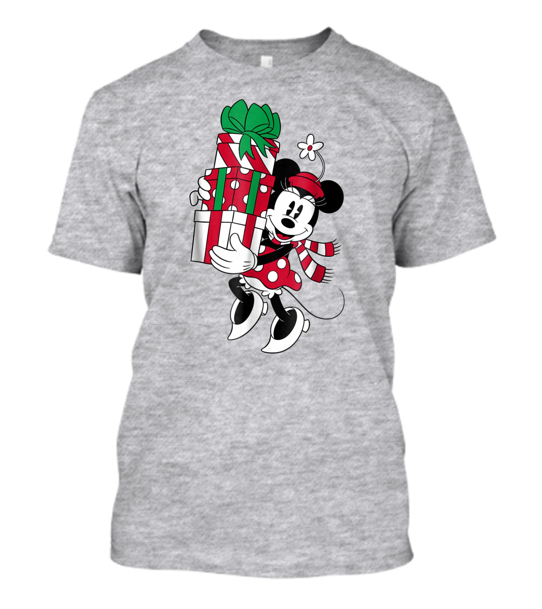 Disney Minnie Mouse Christmas Presents T-Shirt