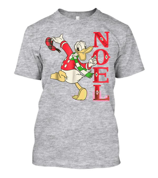 Vintage Disney Donald Duck Noel Holiday Merry Christmas T-Shirt