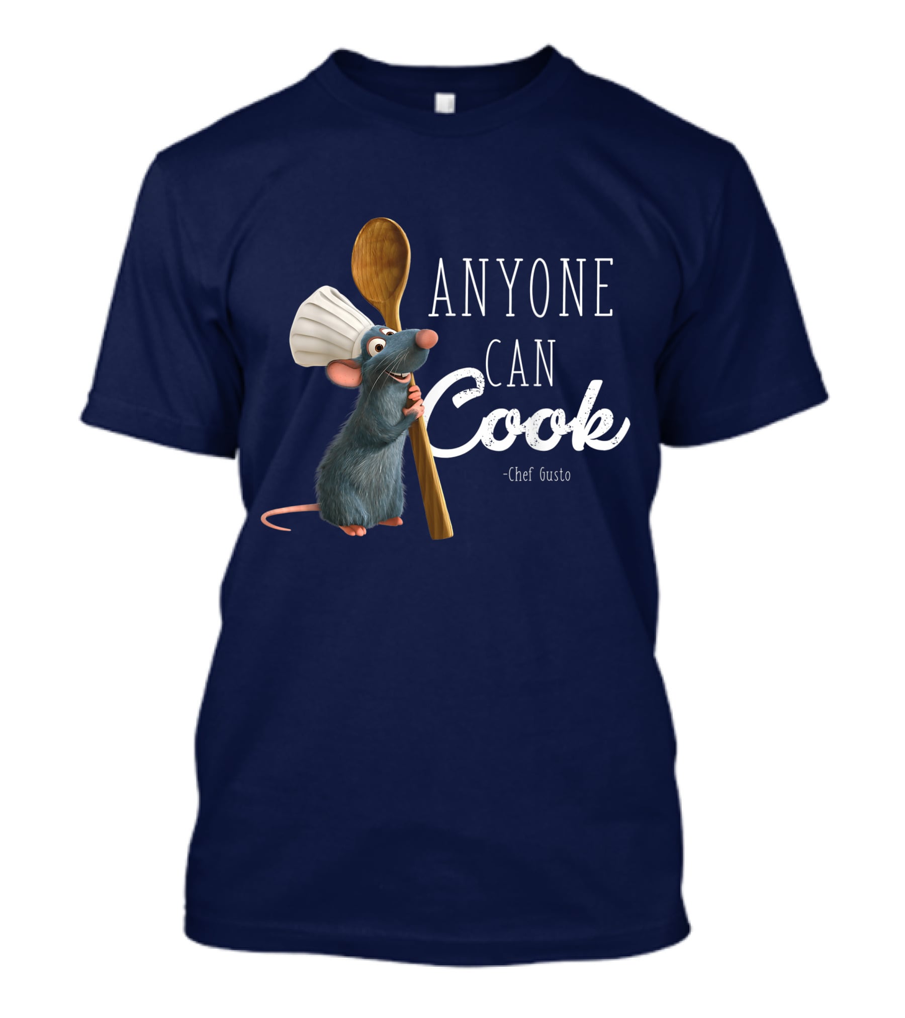 Disney Pixar Ratatouille Remy Anyone Can Cook Chef Gusto T-Shirt