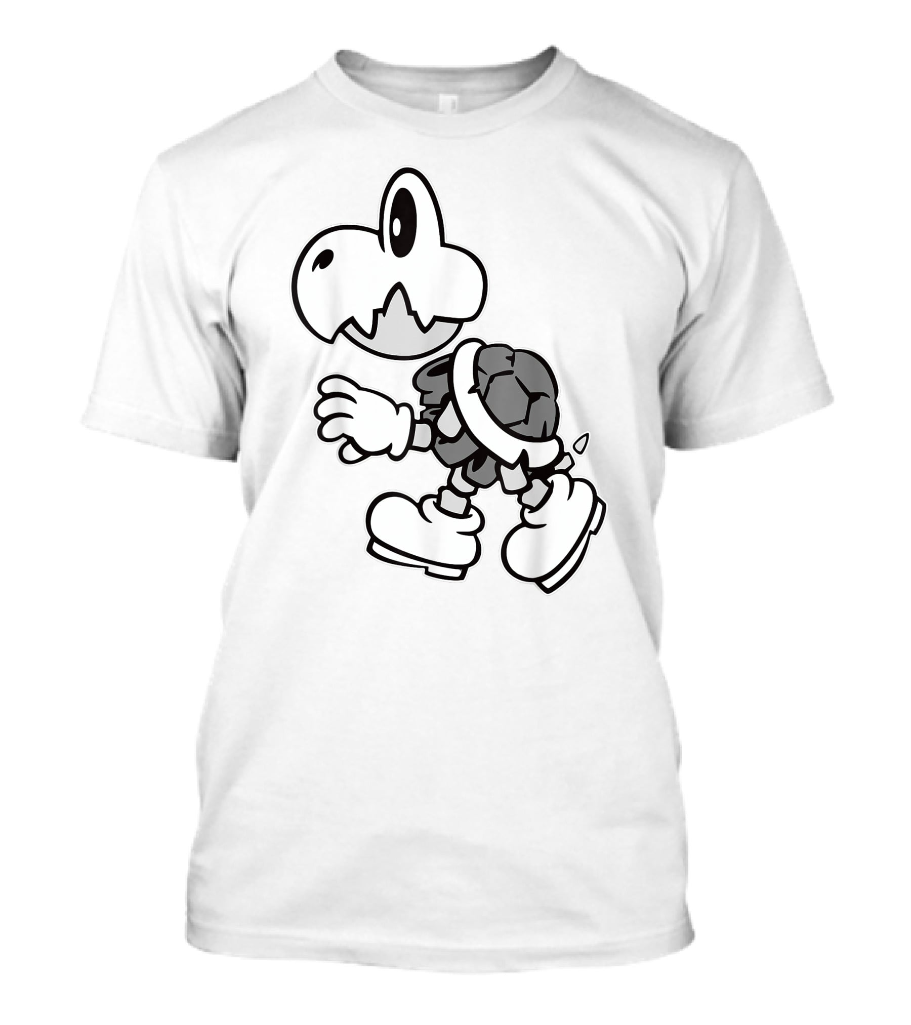 Super Mario Dry Bones Iconic Skeleton Character T-Shirt