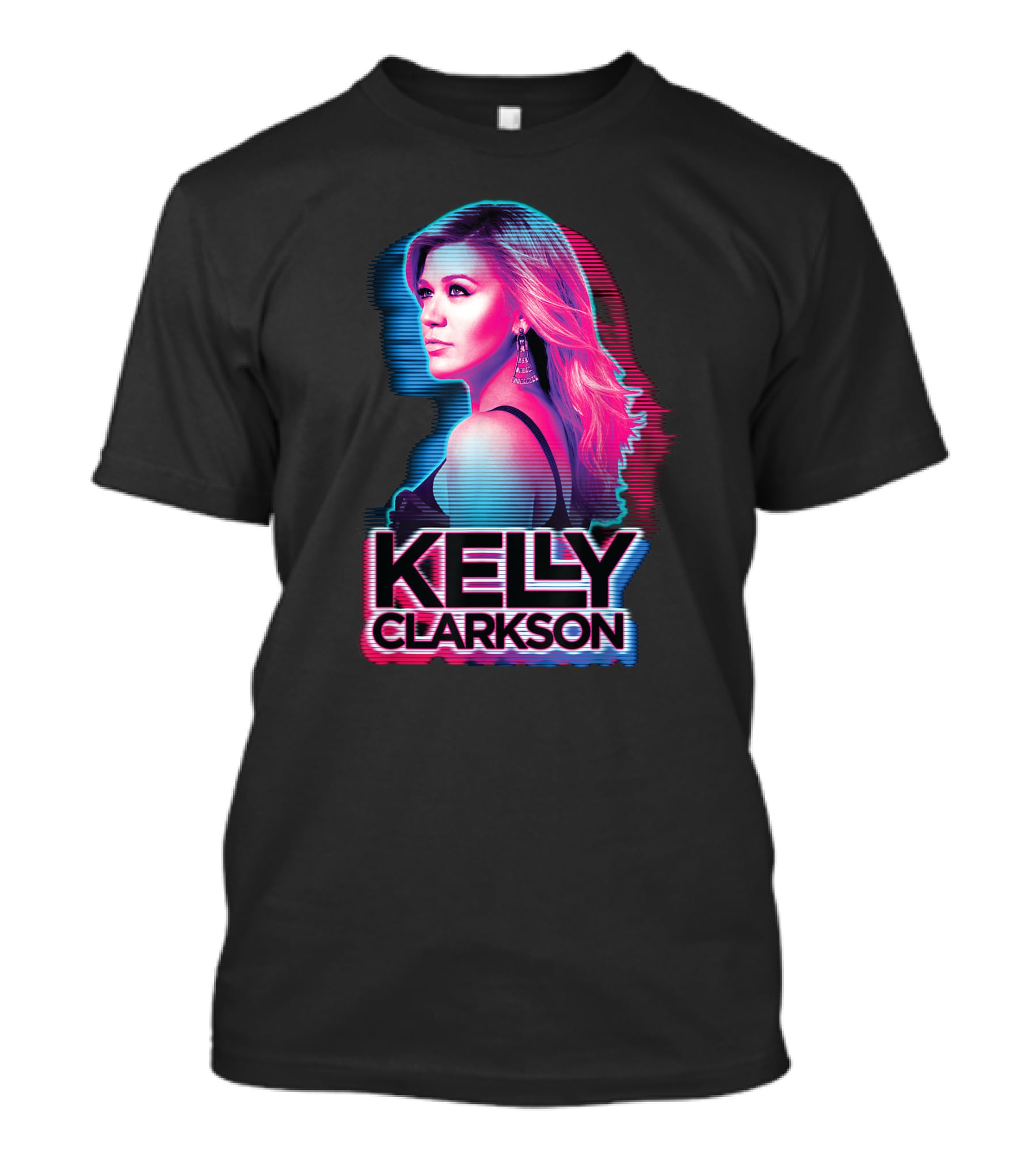 KELLY CLARKSON Retro Neon T-Shirt