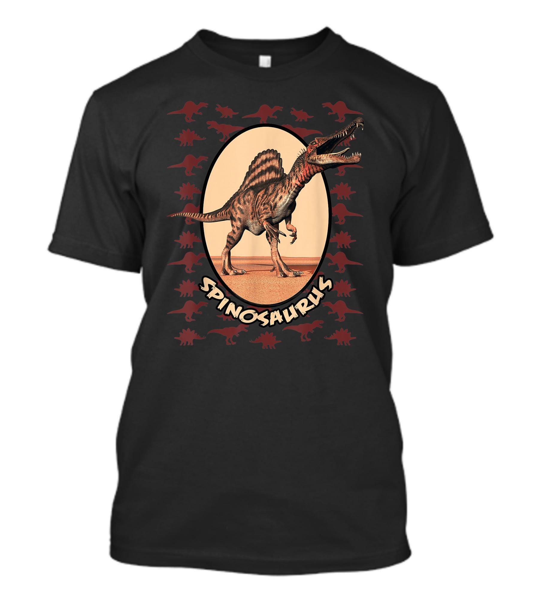 Spinosaurus Realistic Dinosaur T-Shirt